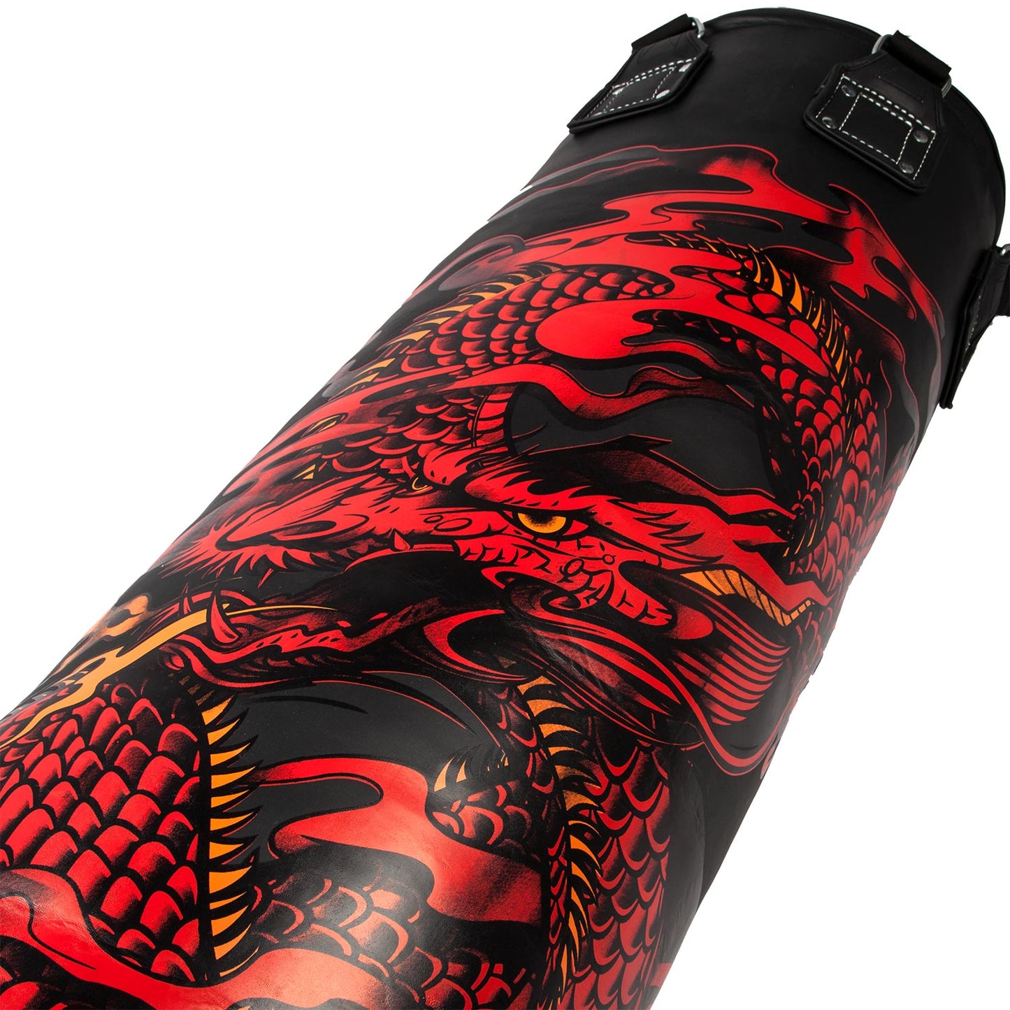 Venum Dragon's Flight Heavy Bag - Black/Red - 130 cm