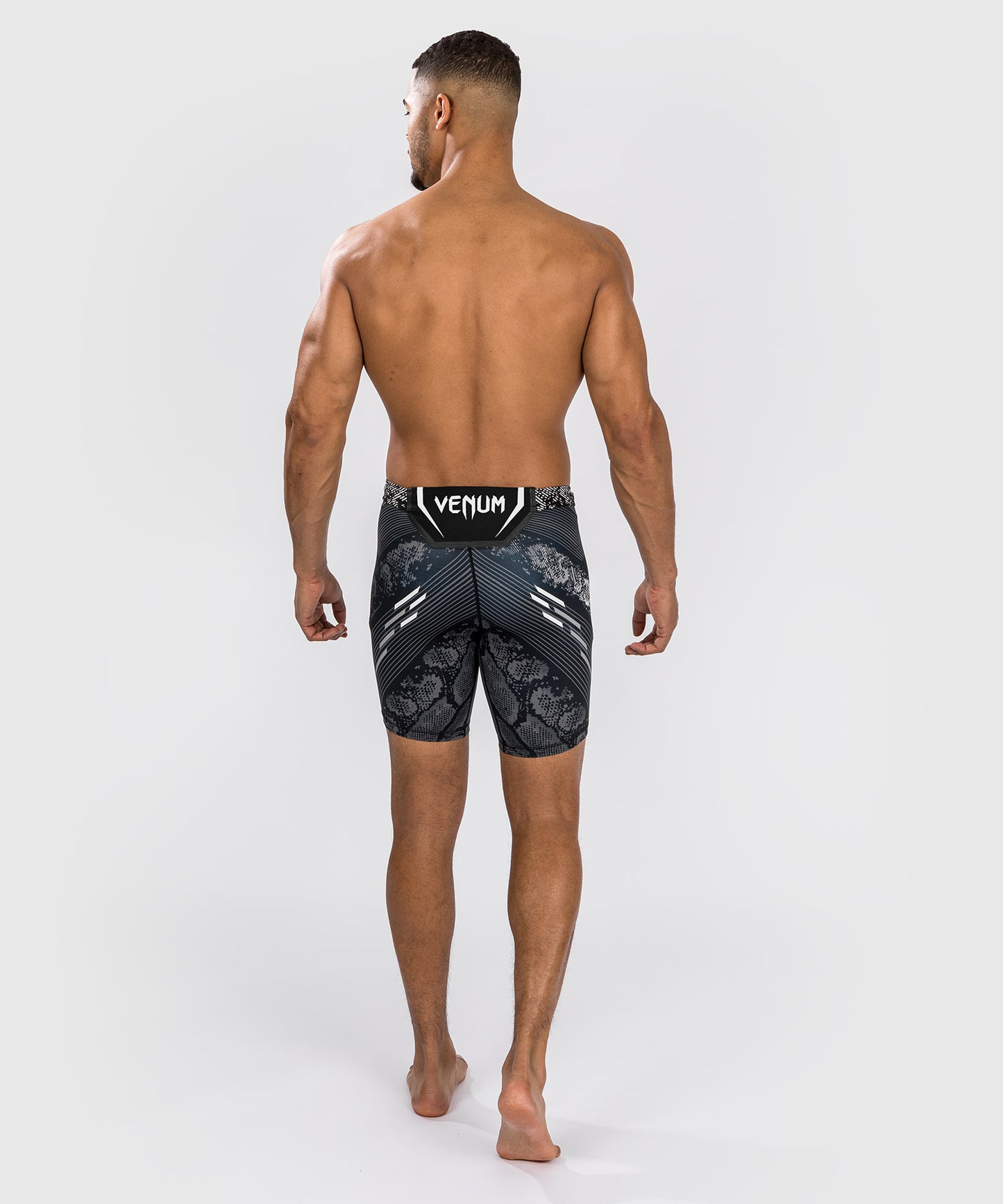 Men's Venum Black UFC Adrenaline by Venum Authentic Fight Night Vale Tudo  Compression Shorts