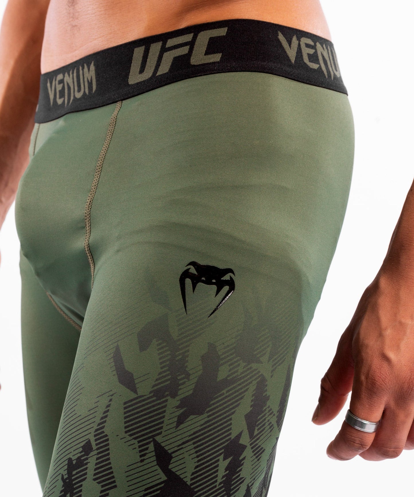 UFC Venum Authentic Fight Week Men's Performance Vale Tudo Shorts - Khaki