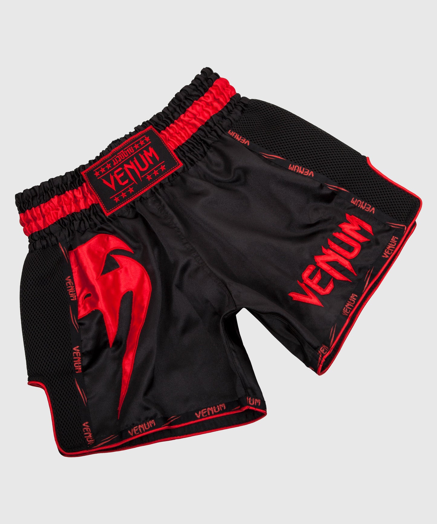 Venum Giant Muay Thai Shorts - Black/Red