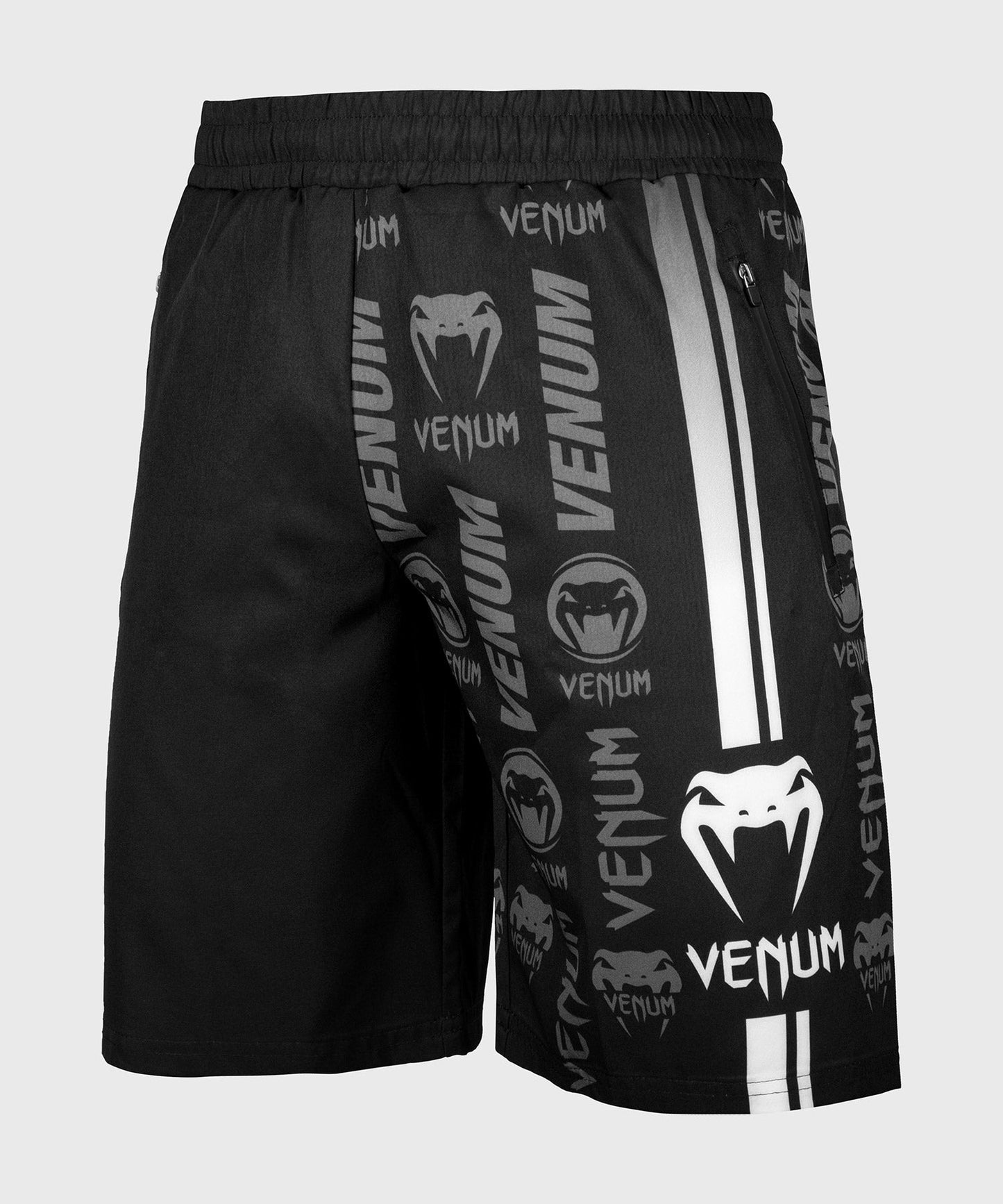 Venum Logos Training Shorts - Black/White