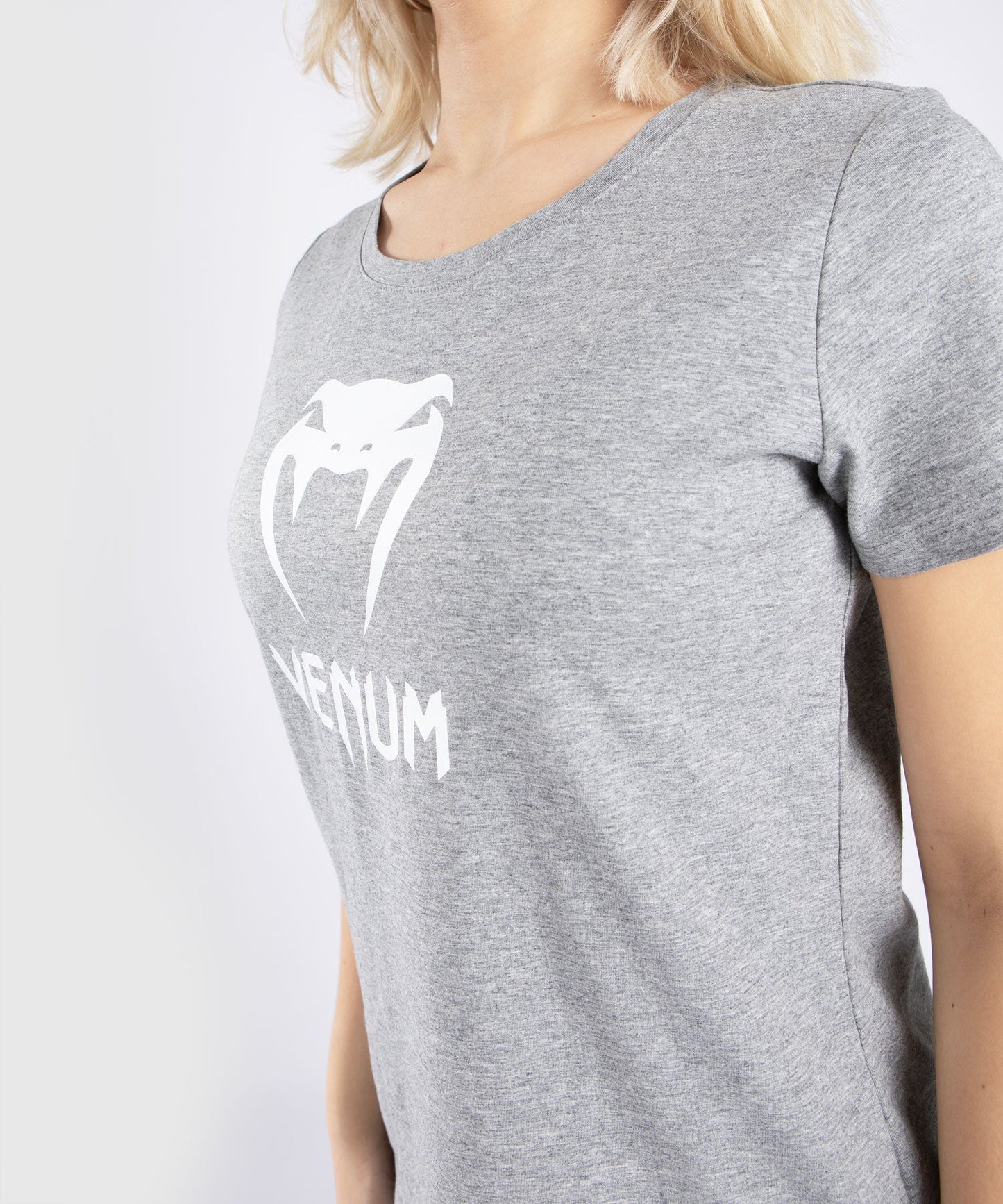 Venum Classic T-Shirt - For Women - Light Heather Grey