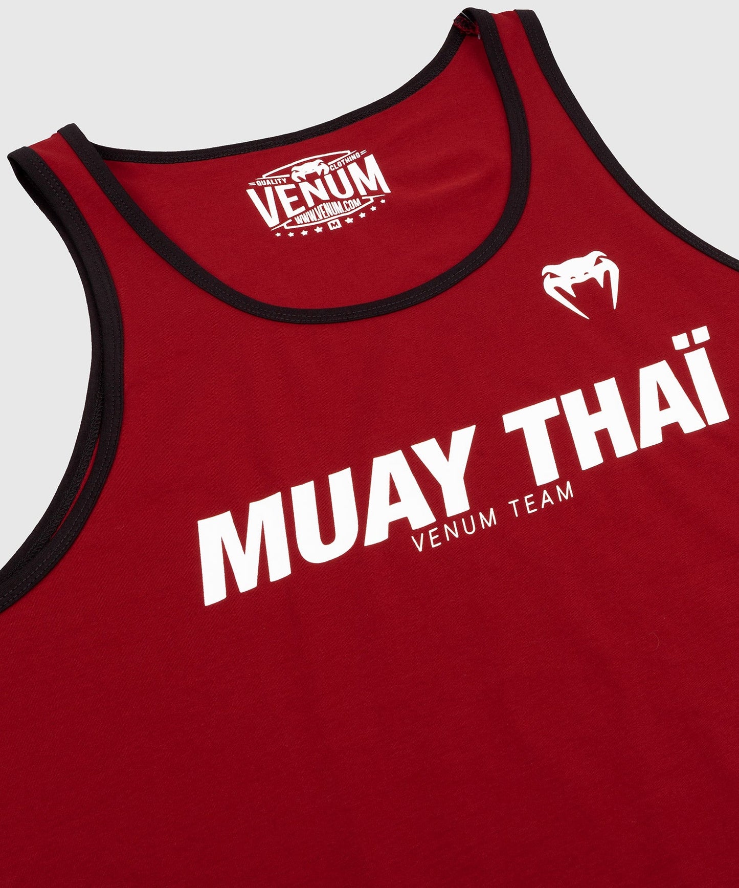 Venum Muay Thai VT Tank Top - Red Wine/Black