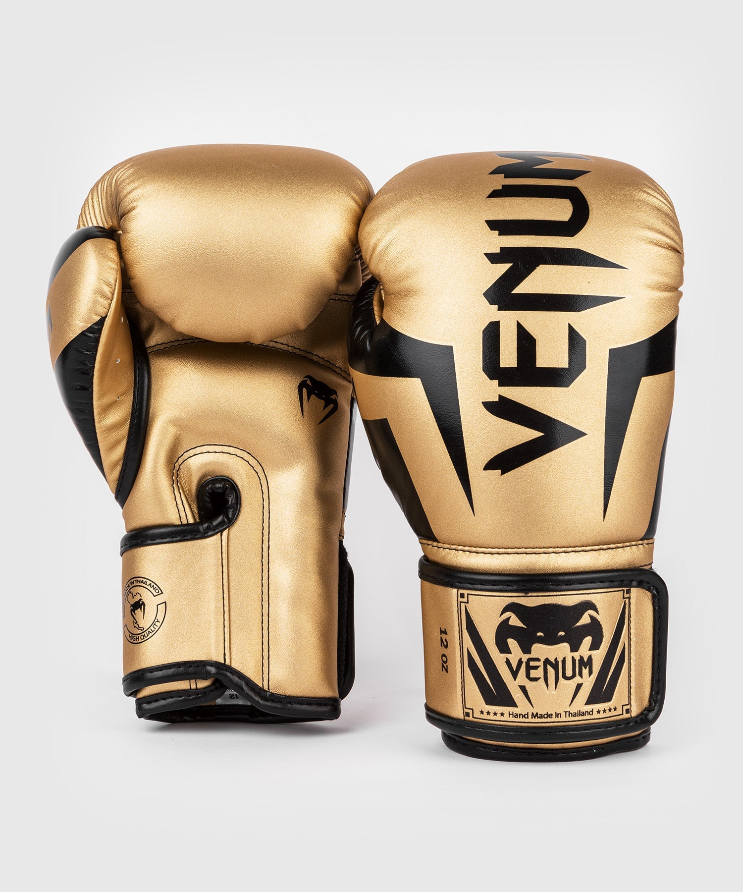 Venum Elite Boxing Gloves - Black/Gold