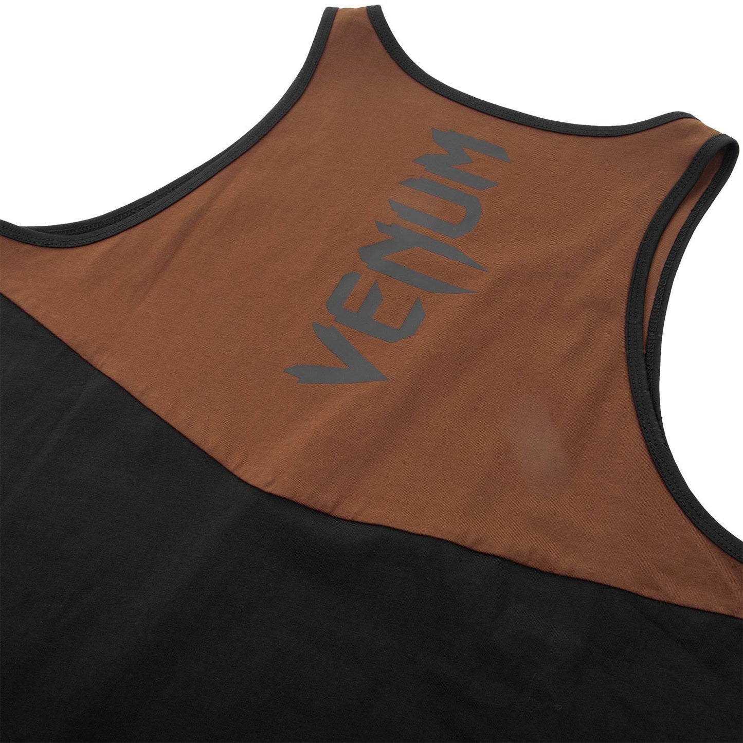 Venum Laser Classic Tank Top - Black/Brown - Exclusive