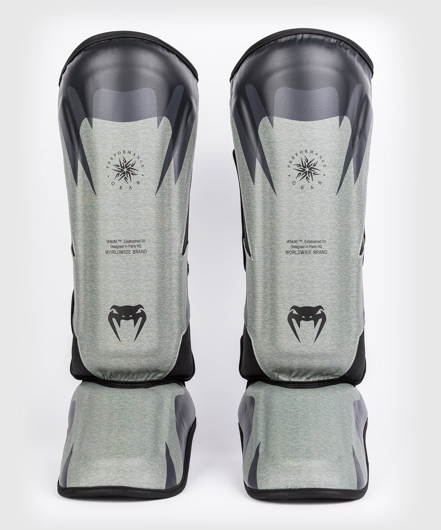 Venum Stone Shinguards  - Mineral Green