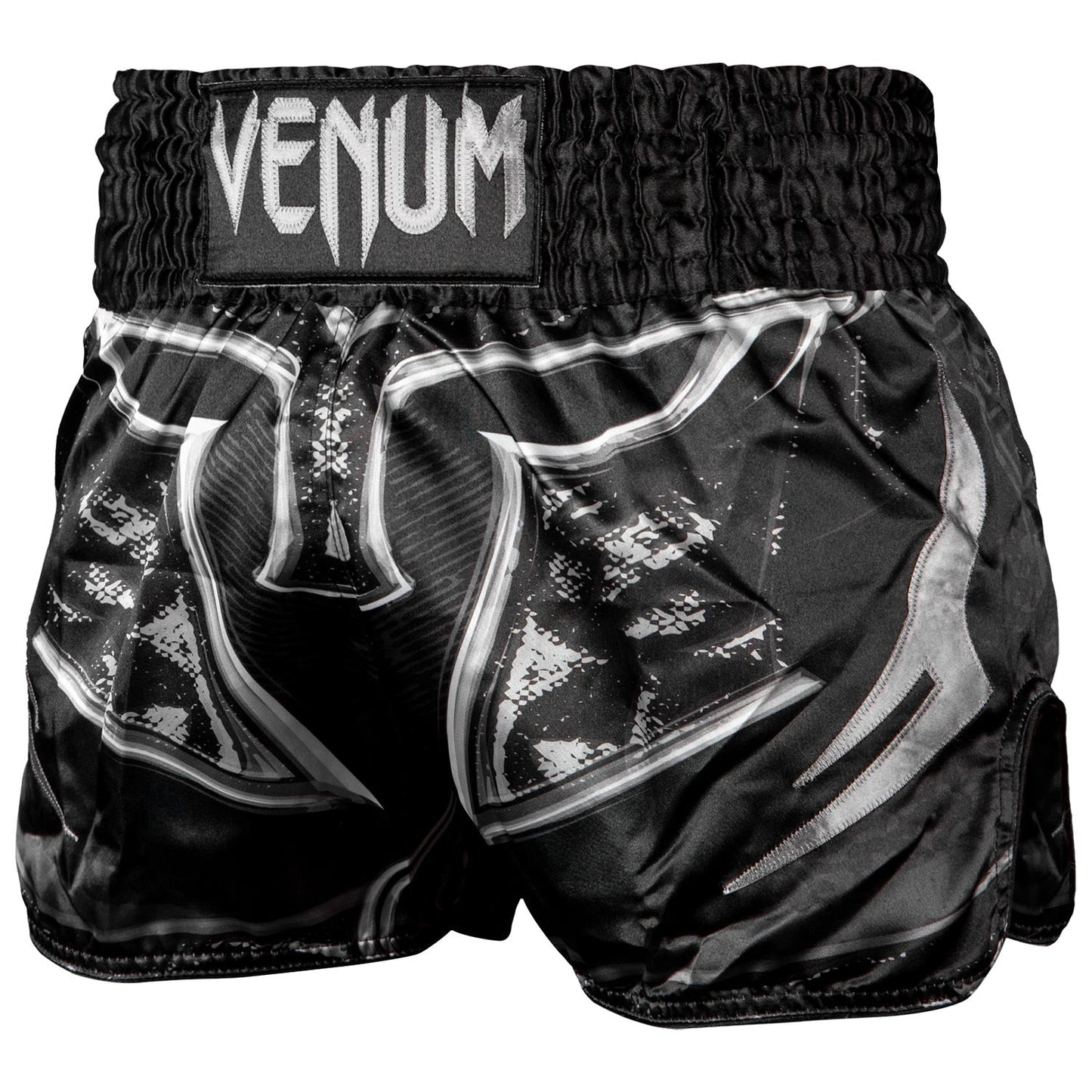 Venum Gladiator 3.0 Muay Thai Shorts - Black/Grey - Exclusive