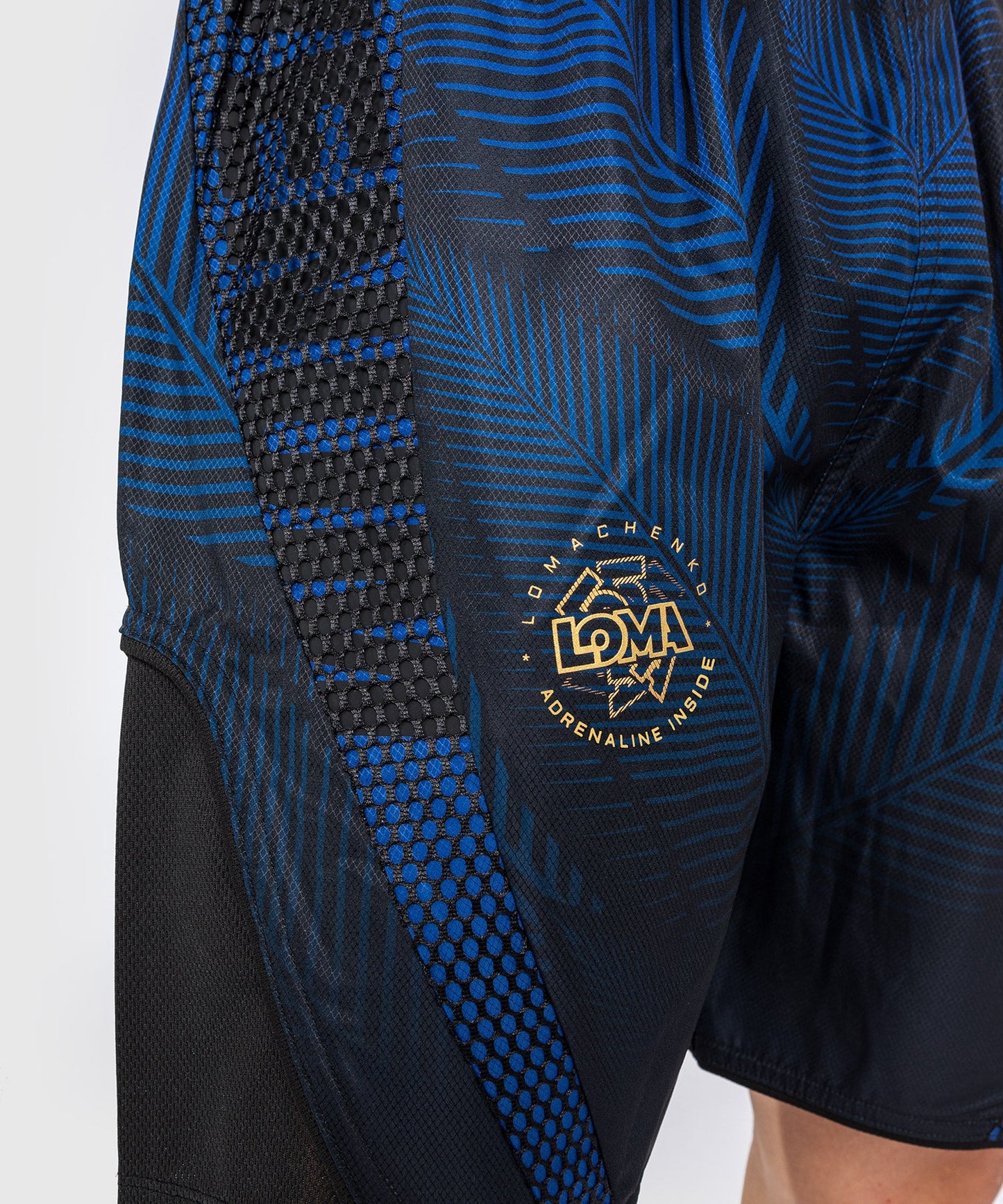 Venum Phantom Loma Boxing Short - Black/Blue