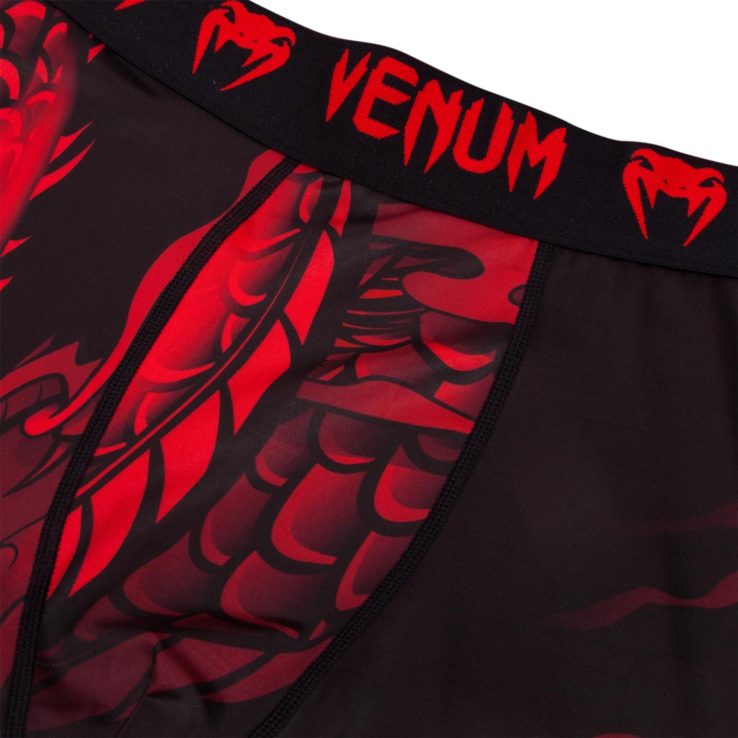 Venum Dragon's Flight Compression Tights - Black/Red