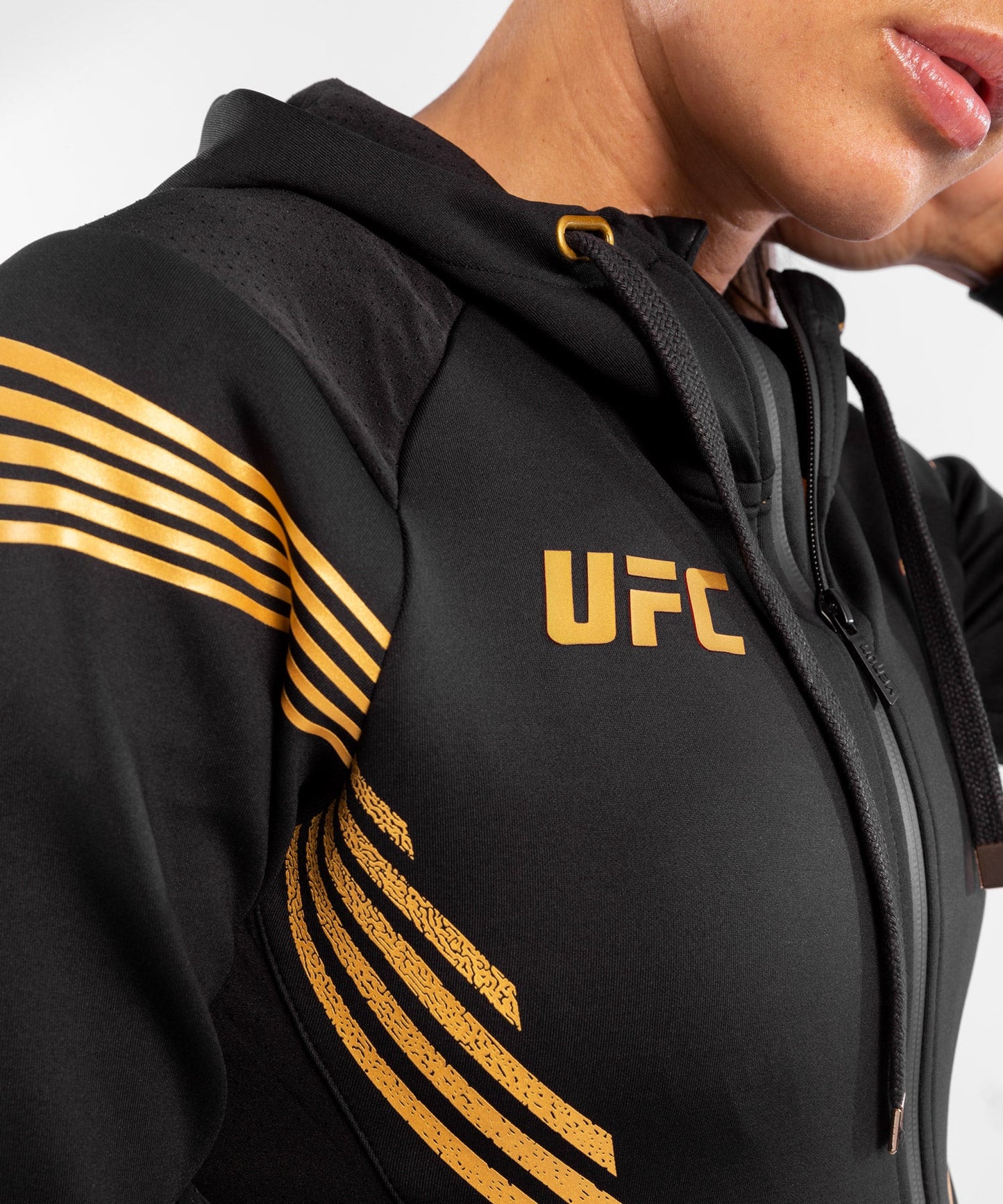 UFC Venum Authentic Fight Night Women's Walkout Hoodie - Champion