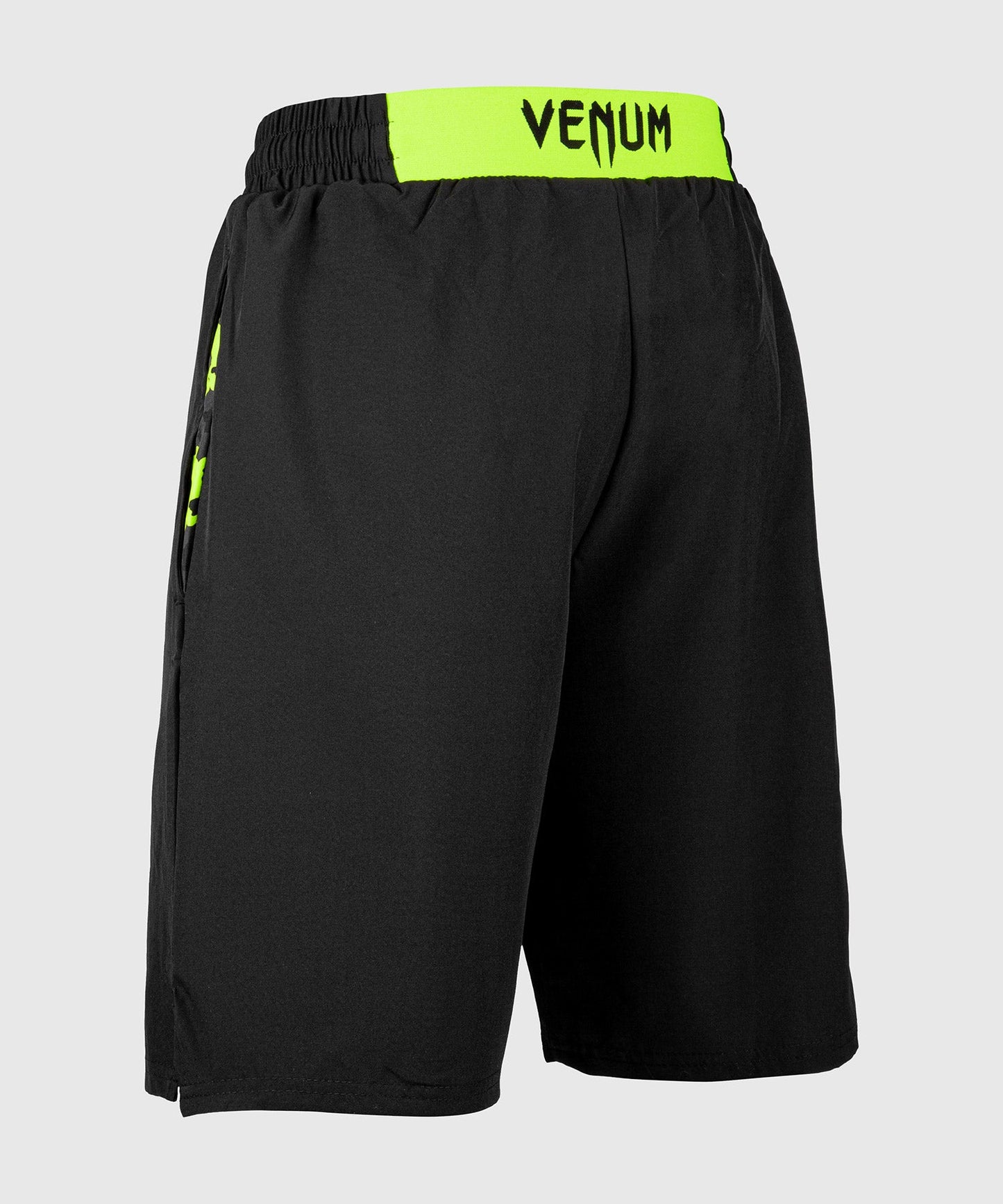 Venum Classic Training Shorts - Black/Neo Yellow