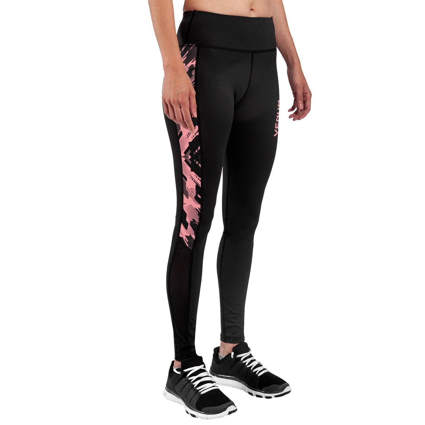 Venum Tecmo Leggings - For Women - Black/Pink