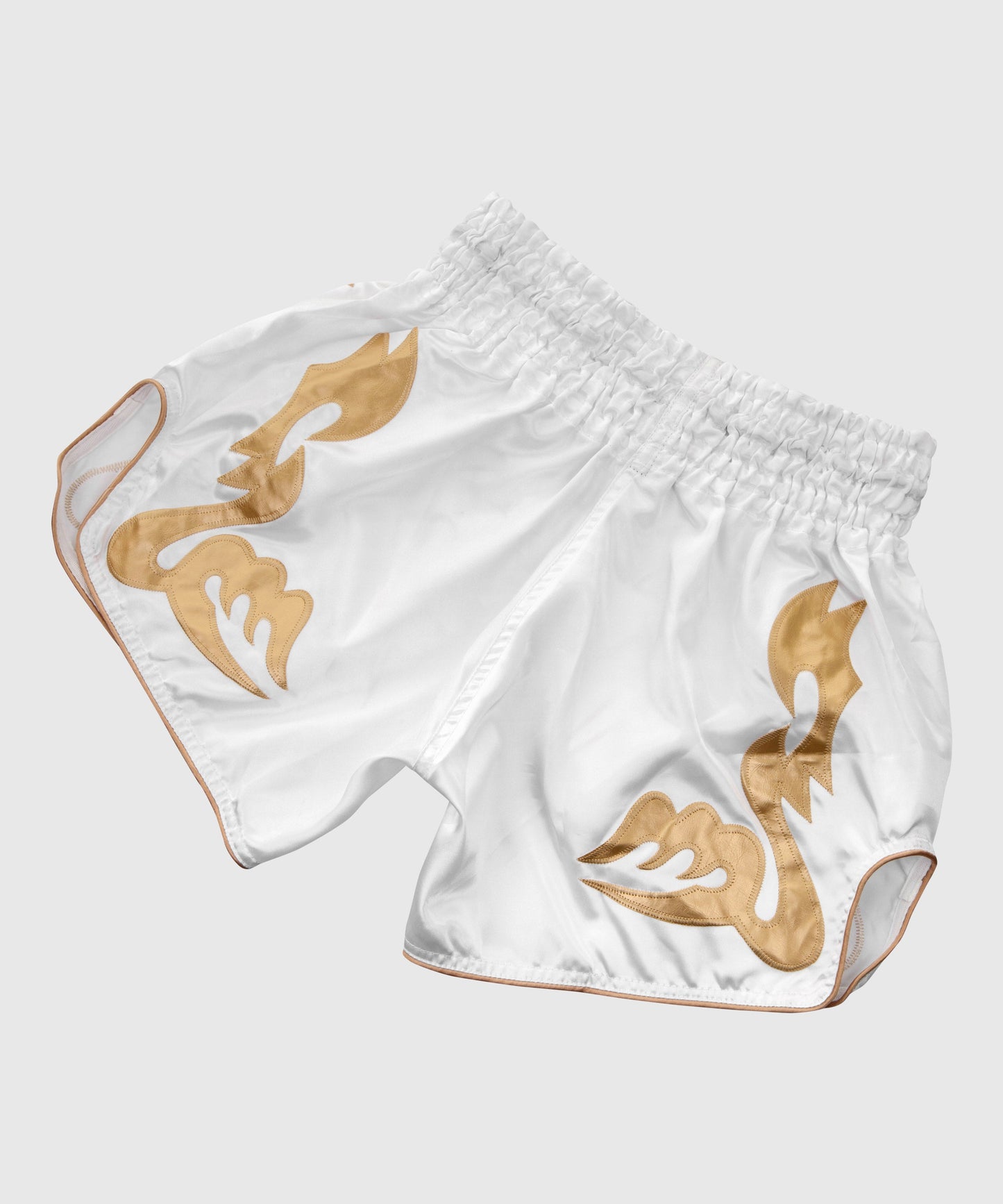 Venum Bangkok Inferno Muay Thai Shorts - White/Gold