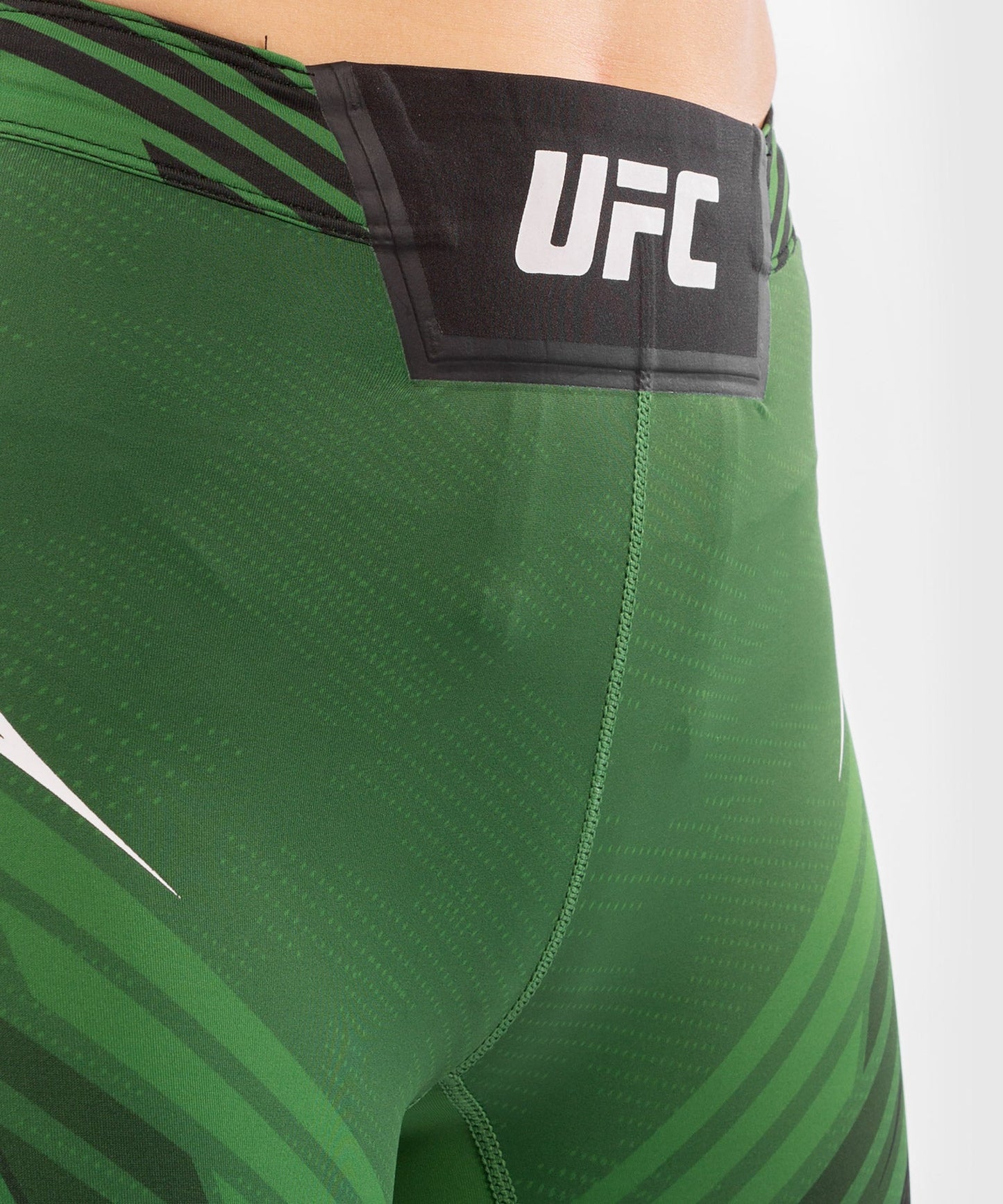 UFC Venum Authentic Fight Night Women's Vale Tudo Shorts - Long Fit - Green