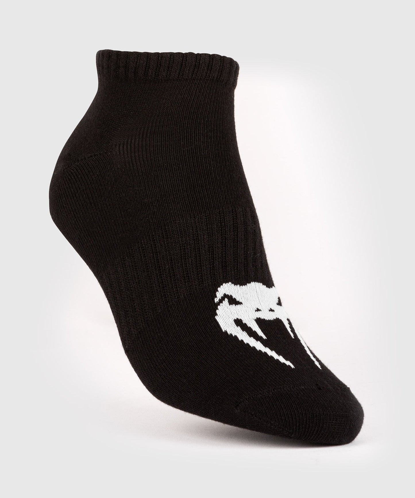 Venum Classic Footlet Sock - set of 3 - Black/White