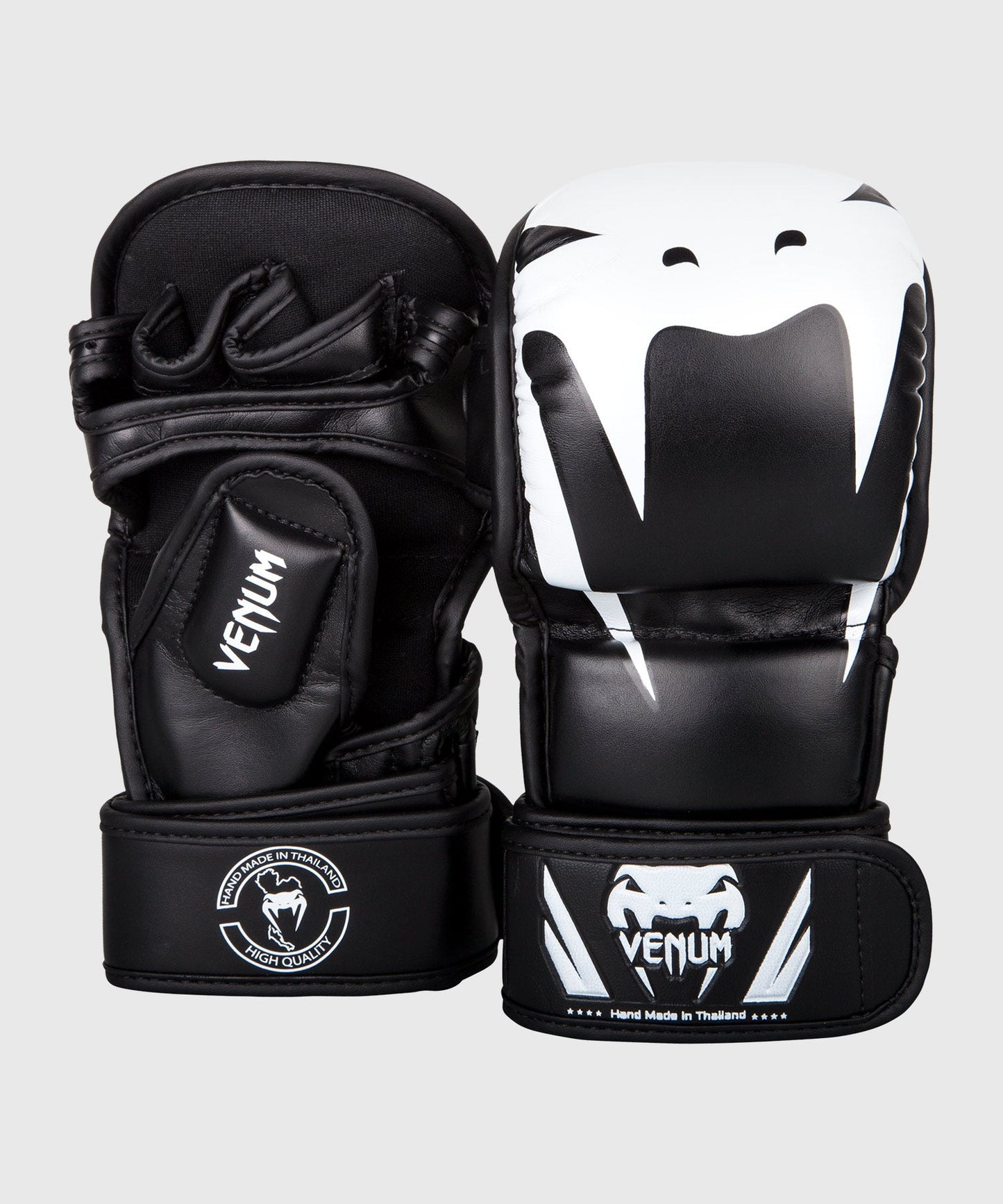 Venum Impact Sparring MMA Gloves - Black/White