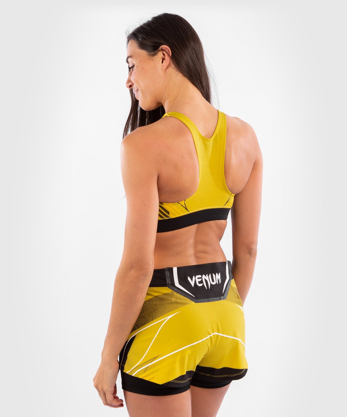 UFC Venum Authentic Fight Night Women's Sport Bra - Yellow