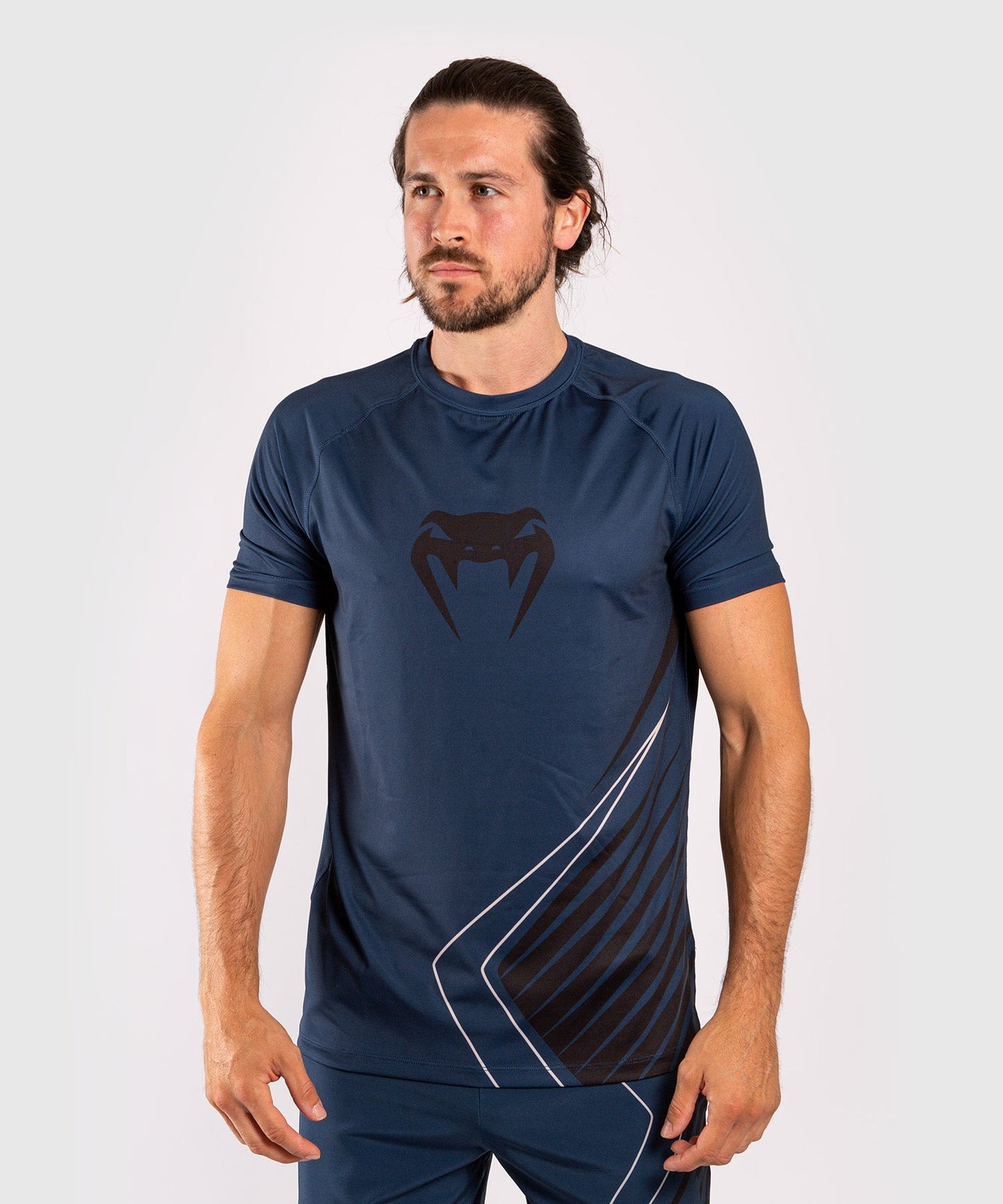 Venum Contender 5.0 Dry-Tech T-shirt - Navy/Sand