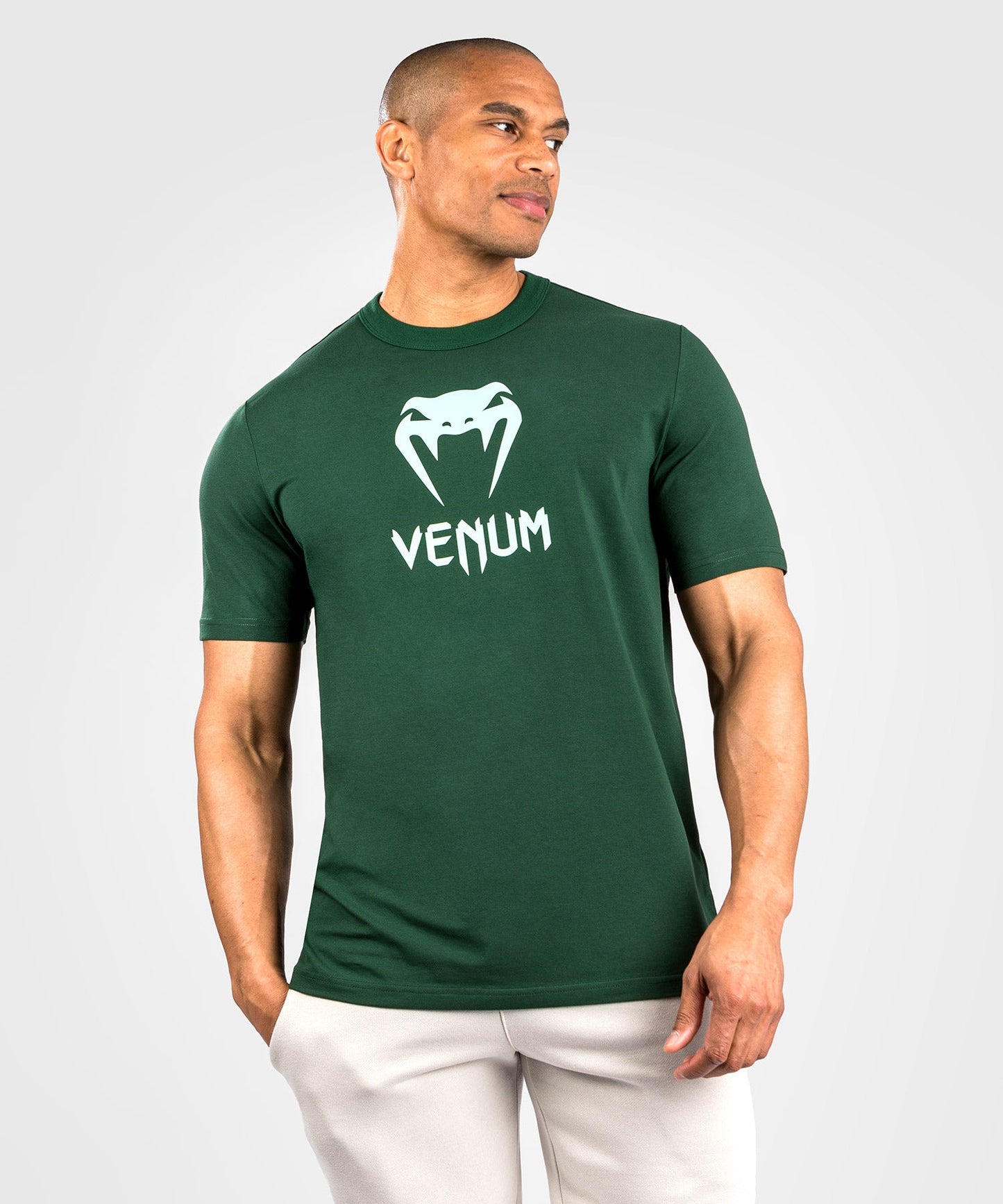 Venum Classic T-Shirt  - Vert Foncé/Turquoise - T-shirts