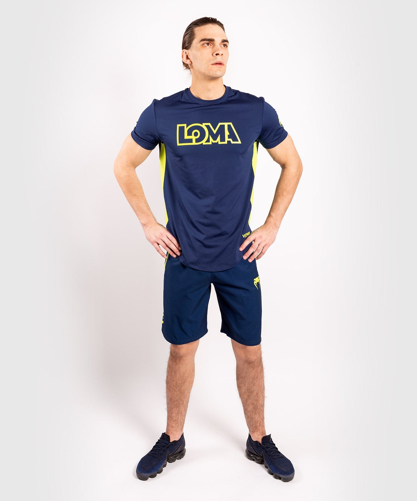 Venum Origins Dry Tech T-shirt - Blue/Yellow