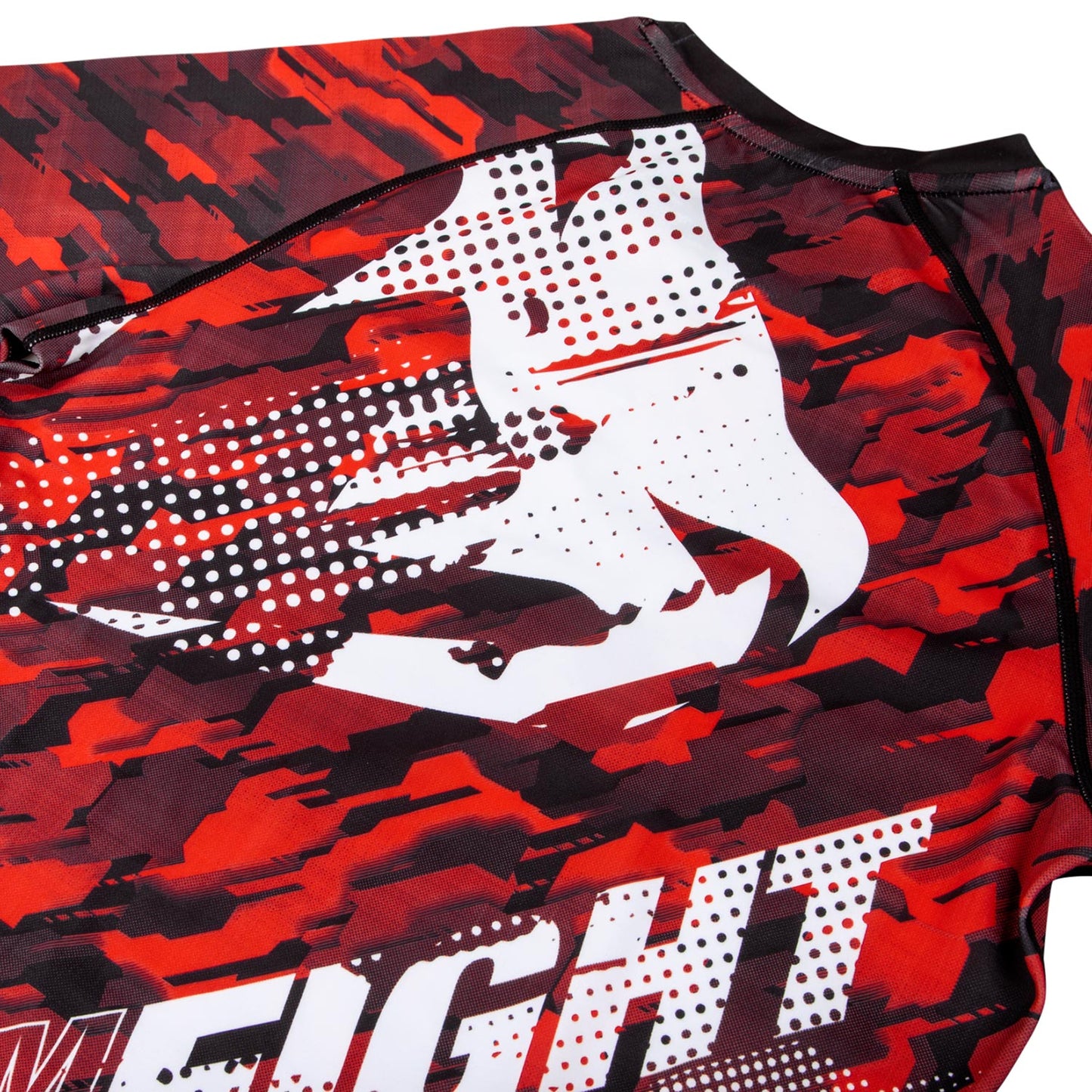 Venum Tecmo Rashguard - Long Sleeves - Red