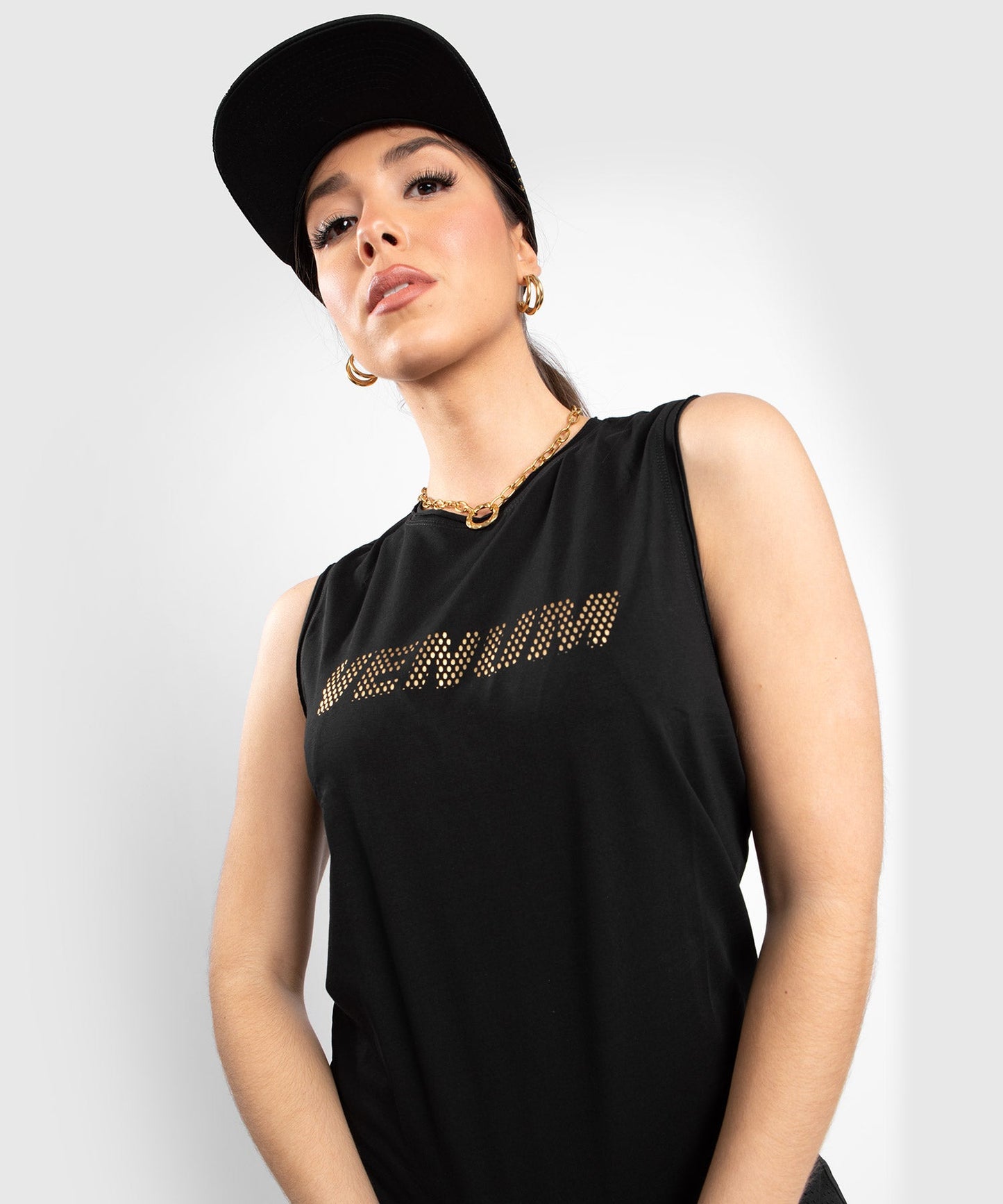 Venum Lightning Tank Top - For Women - Black/Gold