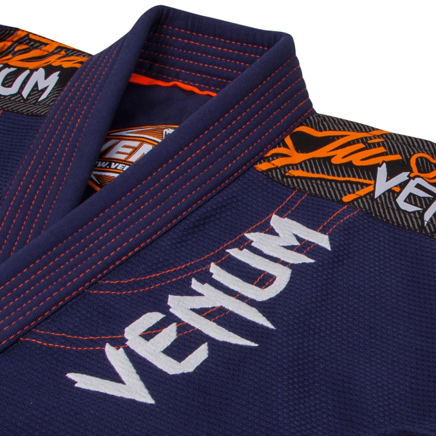 Venum Challenger 3.0 BJJ GI - Navy Blue/Orange