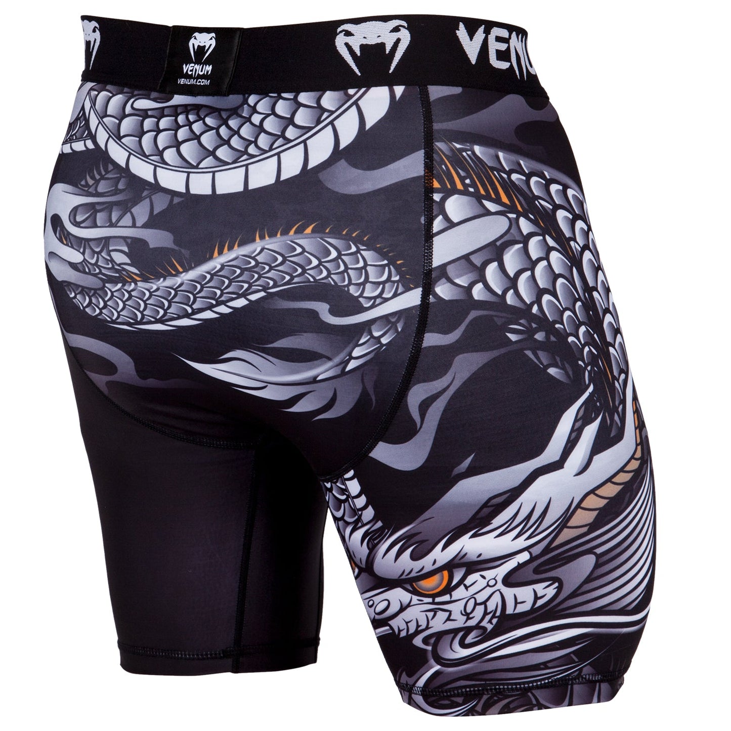 Venum Dragon's Flight Compression Shorts - Black/White