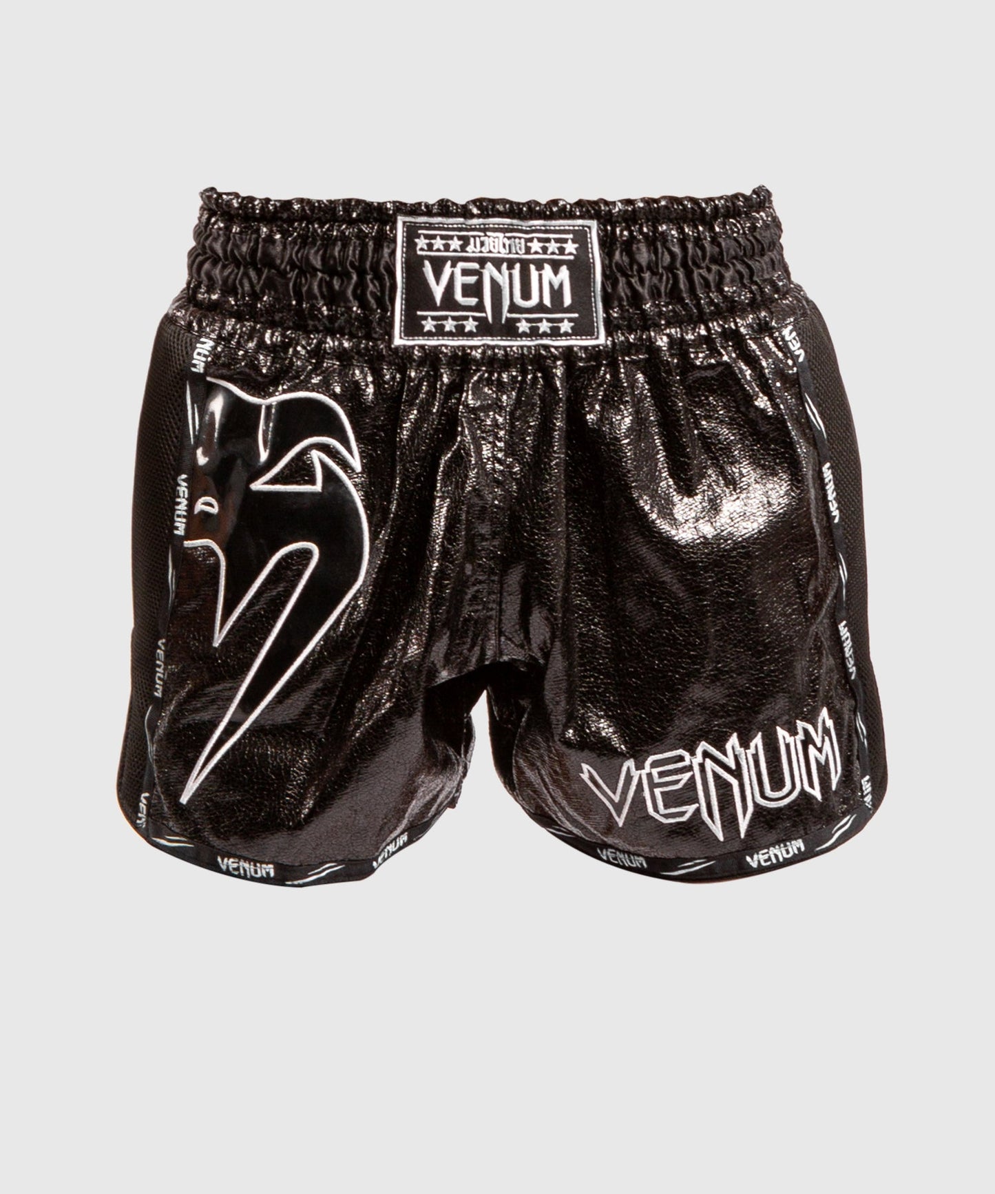 Venum Giant Infinite Muay Thai Shorts - Black/Black