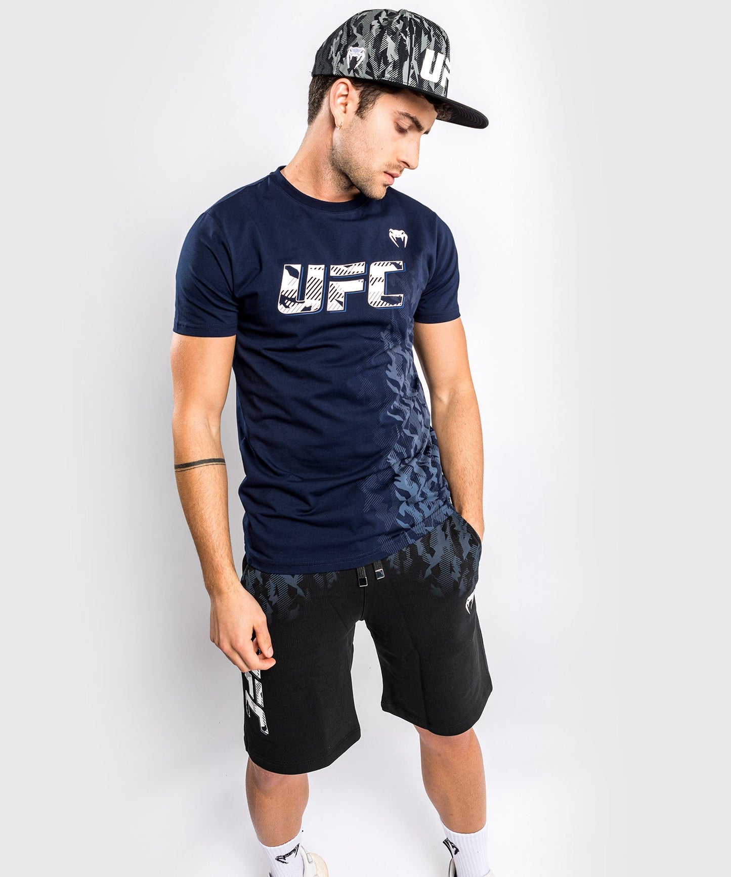 UFC Venum Authentic Fight Week Men's Shorts - Black