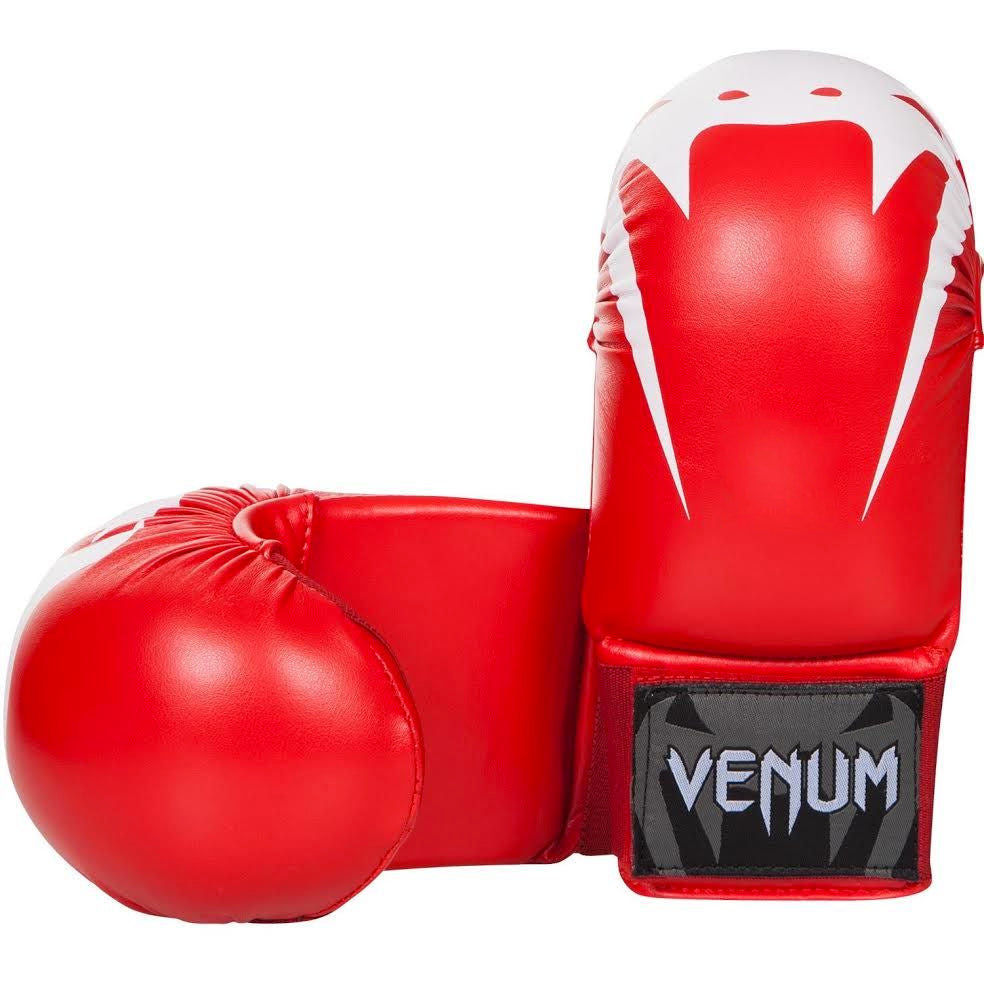 Venum Giant Karate Mitts - Without Thumbs - Red