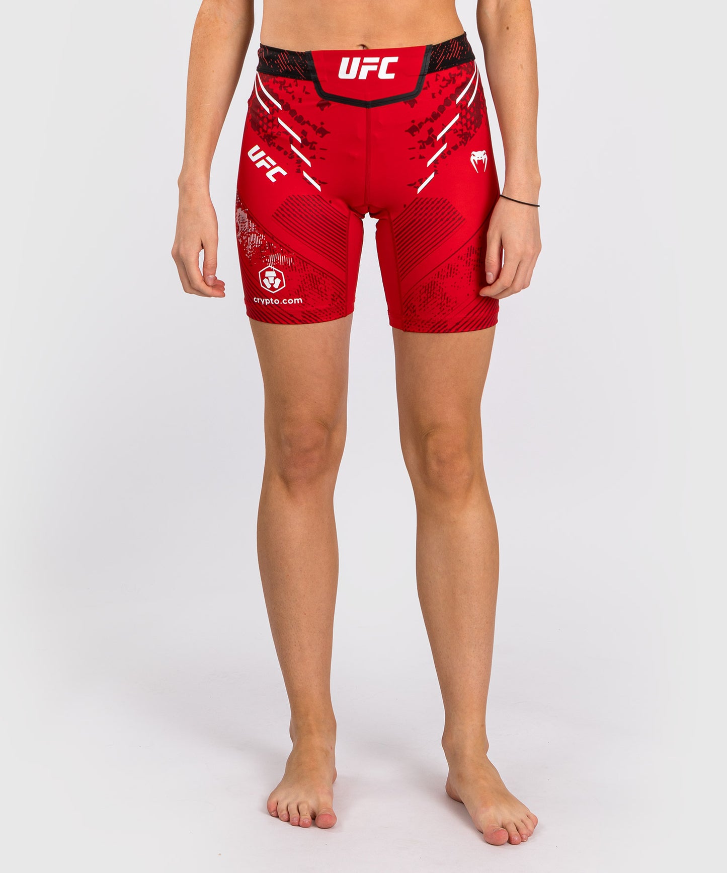 UFC Adrenaline by Venum Authentic Fight Night Women’s Vale Tudo Short - Long Fit - Red