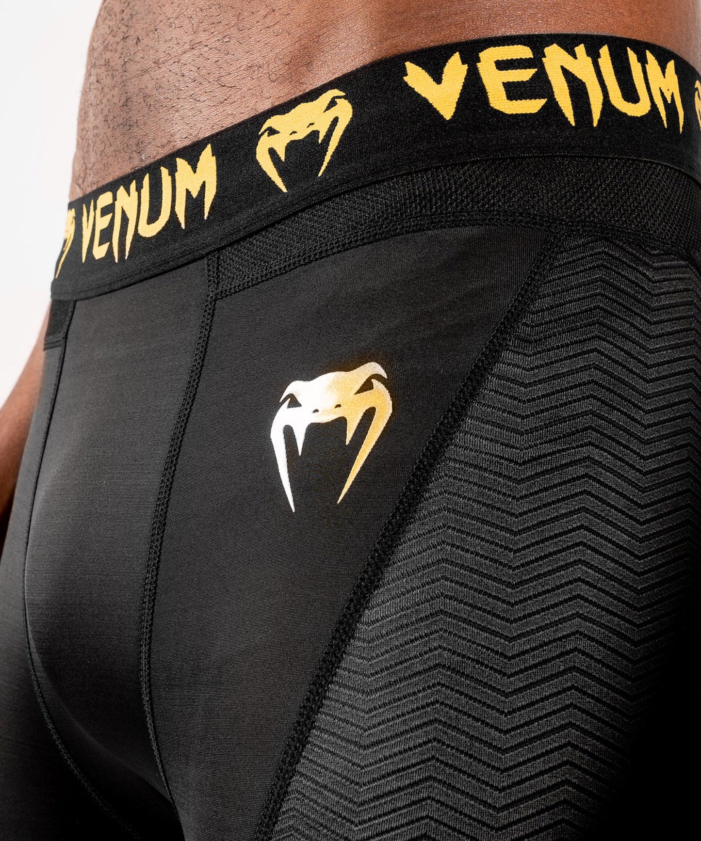 Venum G-Fit Compression Shorts - Black/Gold