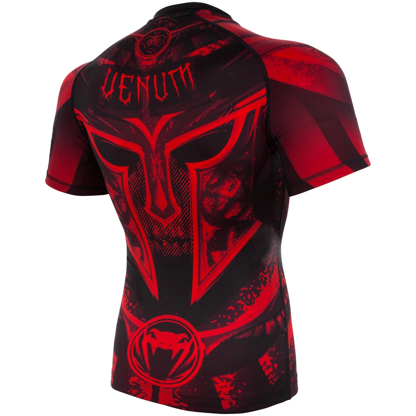 Venum Gladiator 3.0 Rashguard - Black/Red - Short Sleeves