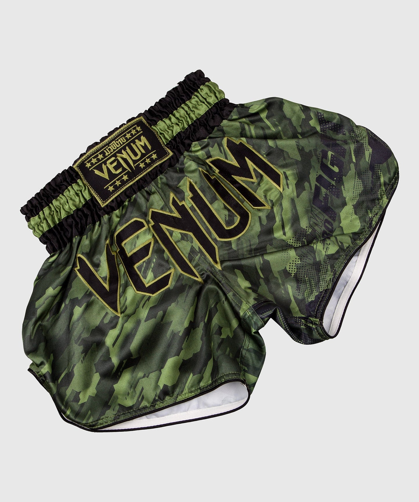 Venum Tecmo Muay Thai Shorts - Khaki