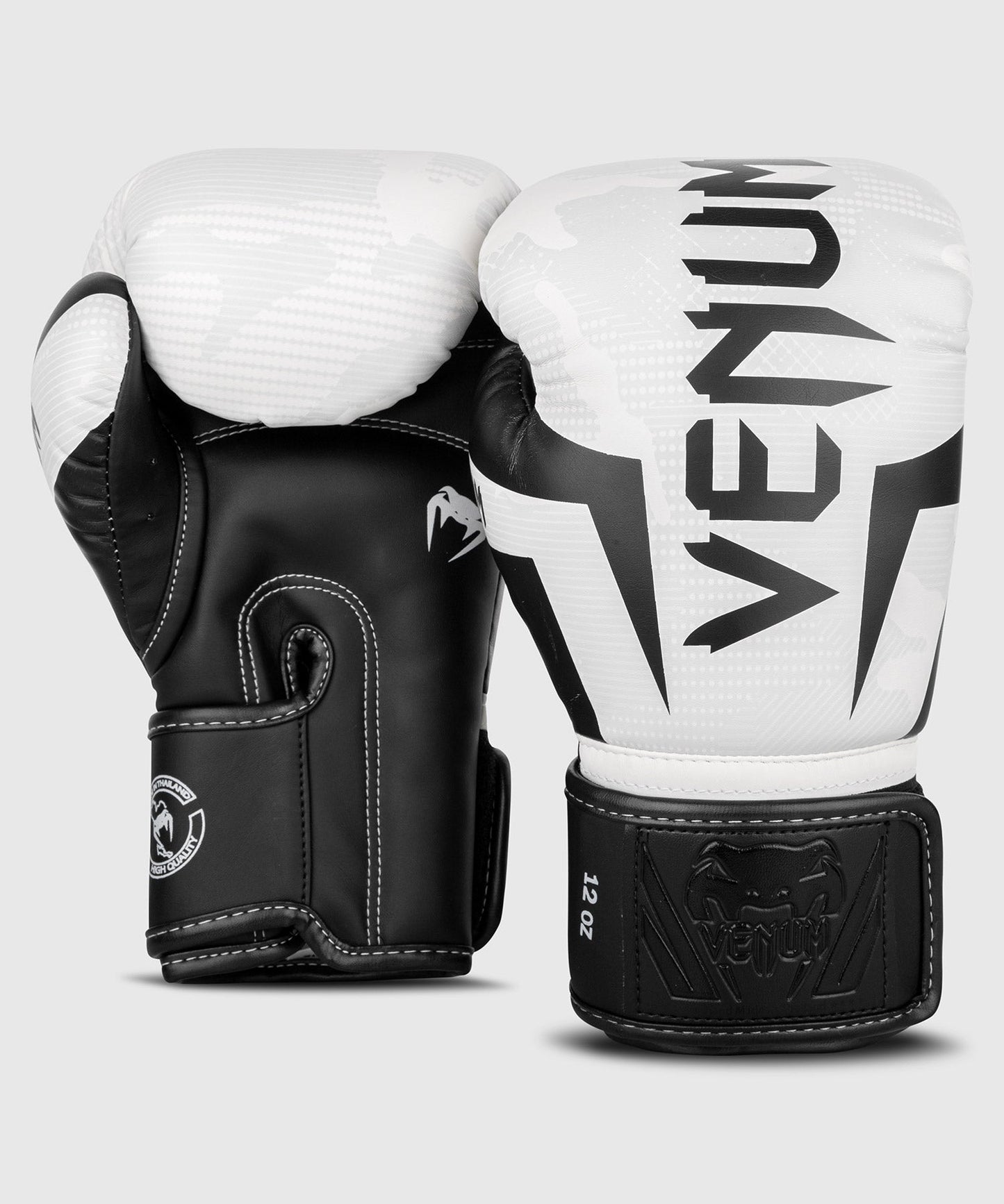 Venum Elite Boxing Gloves - White/Camo