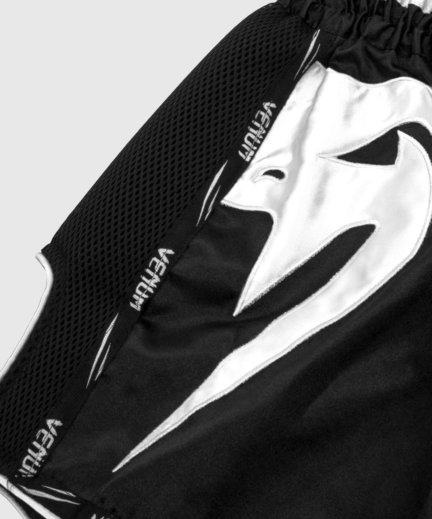 Venum Giant Muay Thai Shorts - Black/White