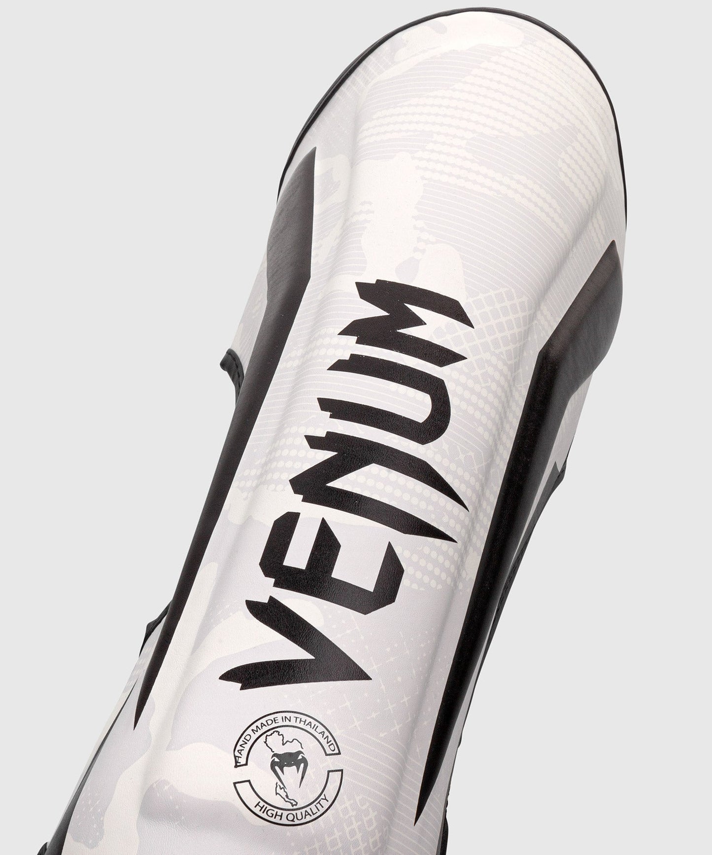 Venum Elite Shin Guards - White/Camo