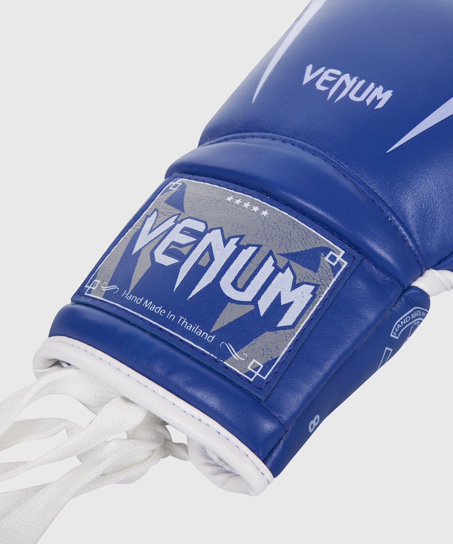Venum Giant 3.0 Boxing Gloves - Nappa Leather - With Laces - Blue