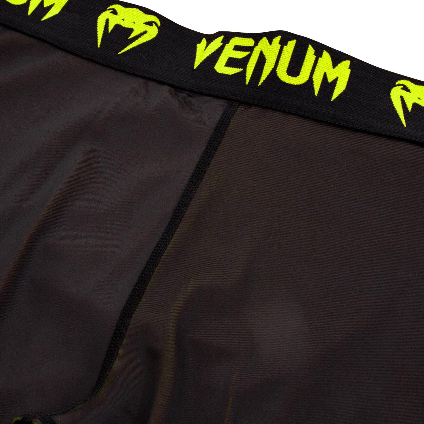 Venum Giant Compression Tights - Black/Neo Yellow
