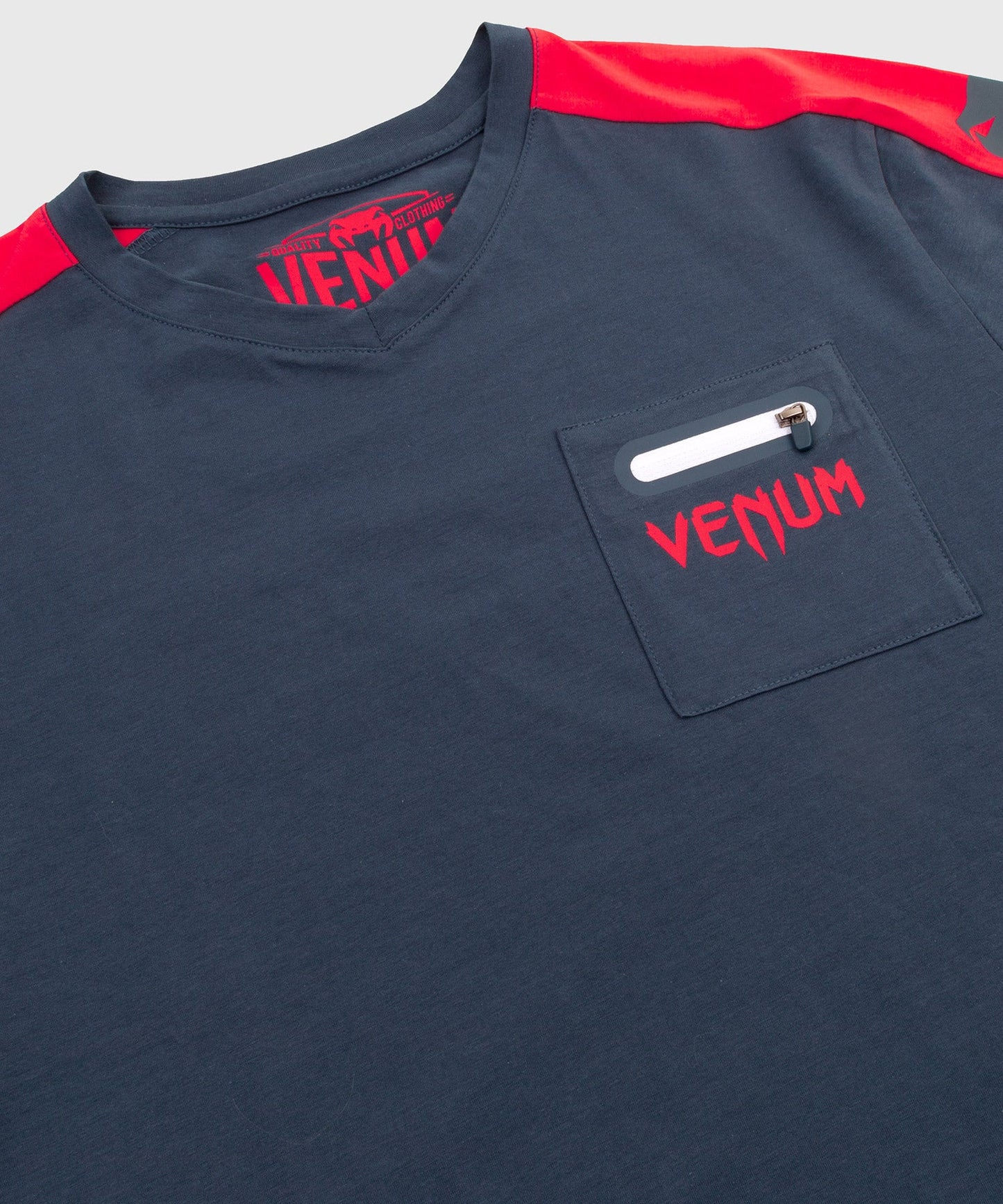 Venum Cargo T-shirt - Dark blue/Raspberry-White