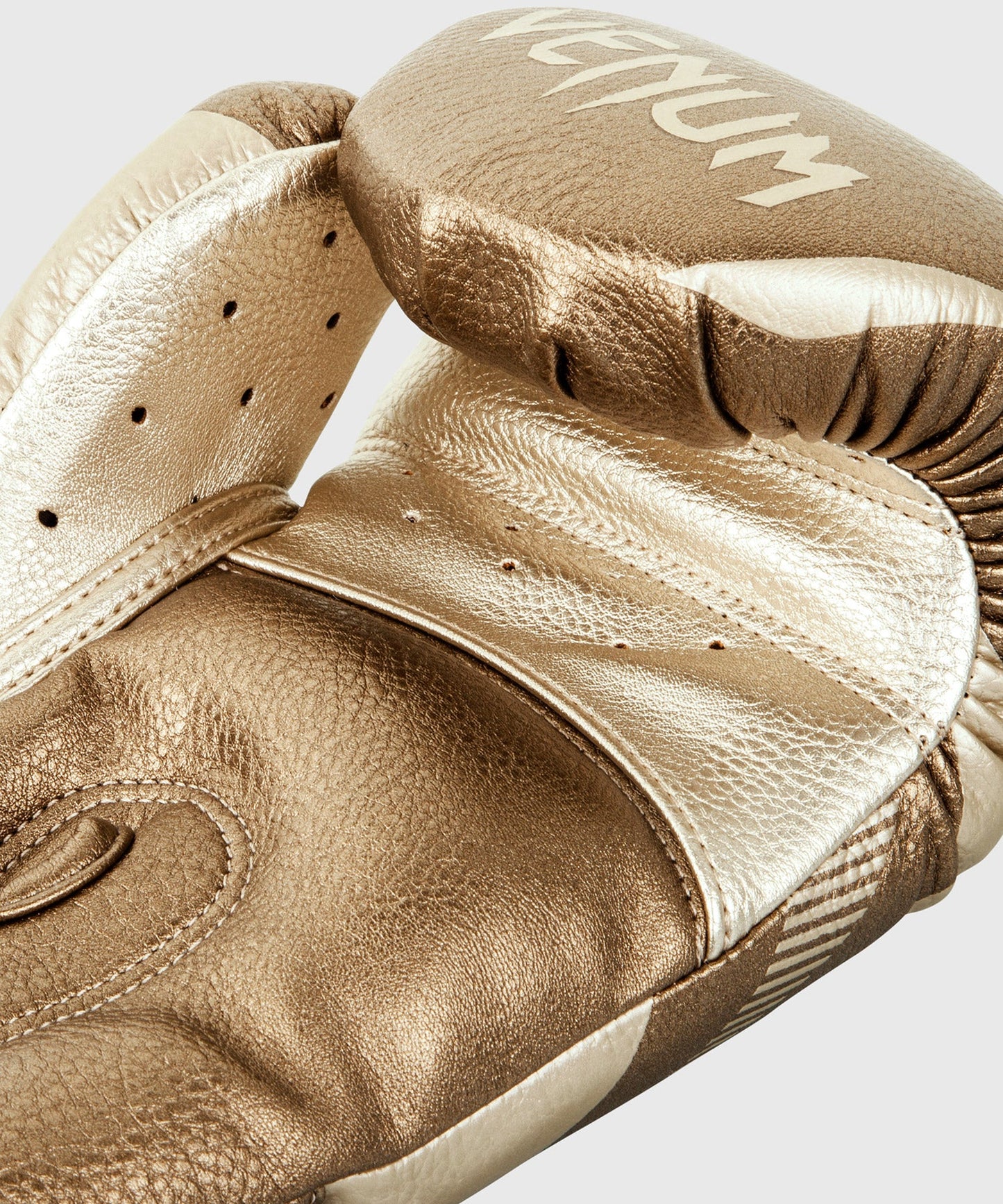 Venum Impact Boxing Gloves - Gold/Gold