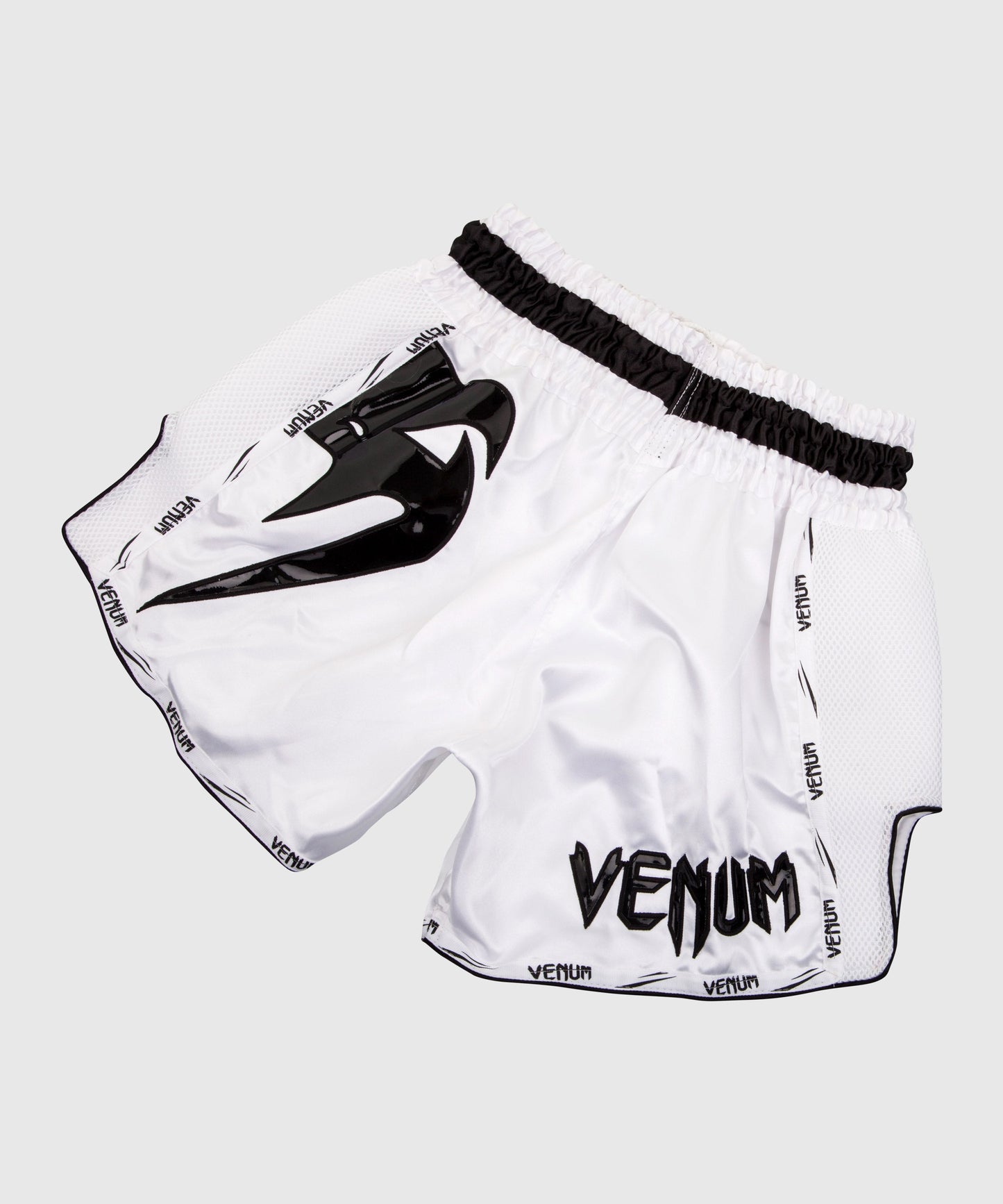 Venum Giant Muay Thai Shorts - White/Black