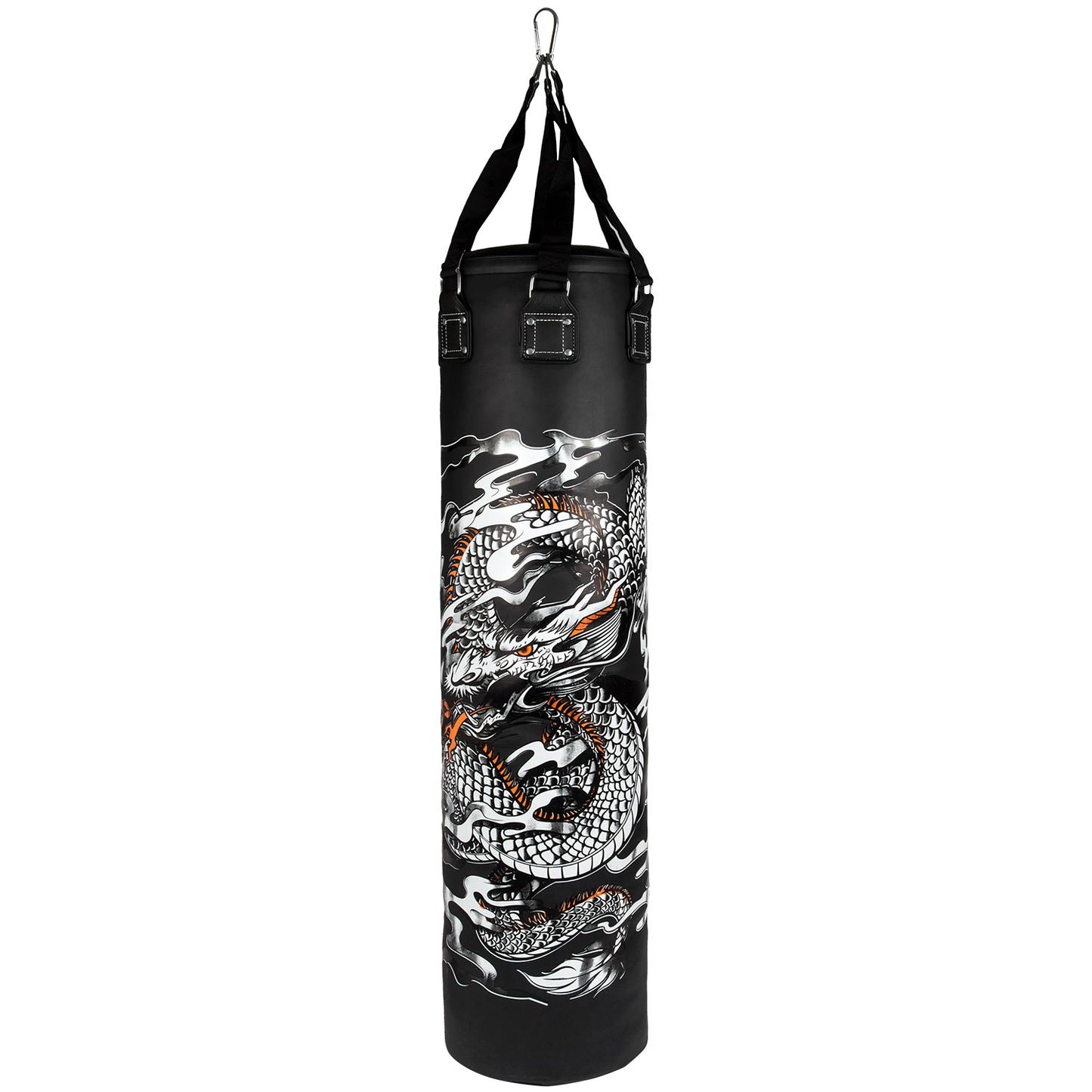 Venum Dragon's Flight Heavy Bag - Black/White-150cm