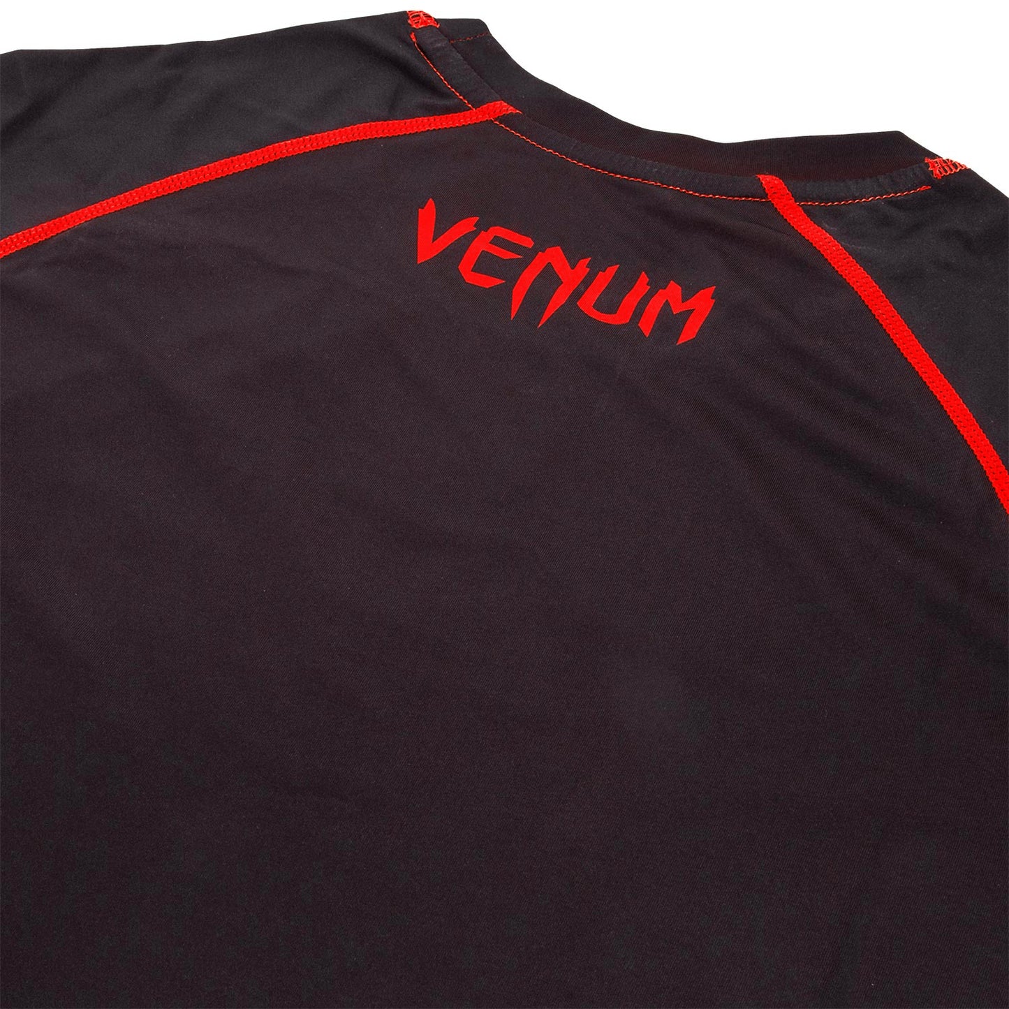Venum Contender 3.0 Compression T-shirt - Long Sleeves - Black/Red