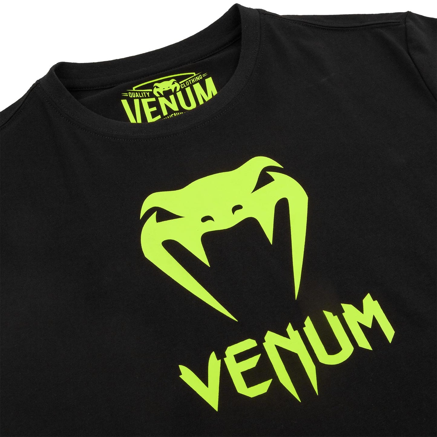 Venum Classic T-shirt - Black/Neo Yellow