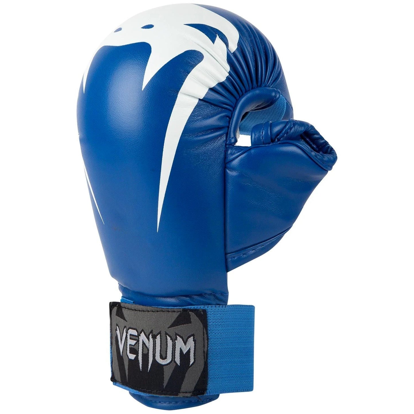 Venum Giant Karate Mitts - With Thumbs - Blue