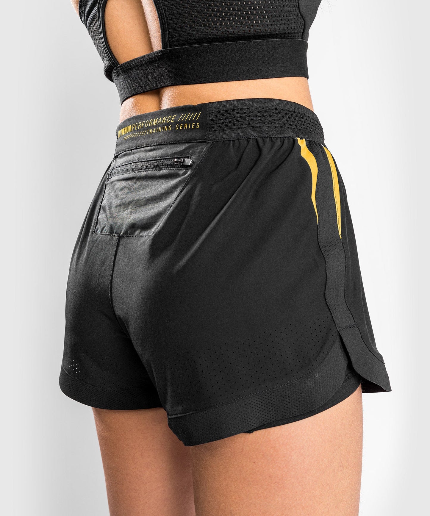 Venum Tempest 2.0 Women’s Training Shorts – Black/Gold
