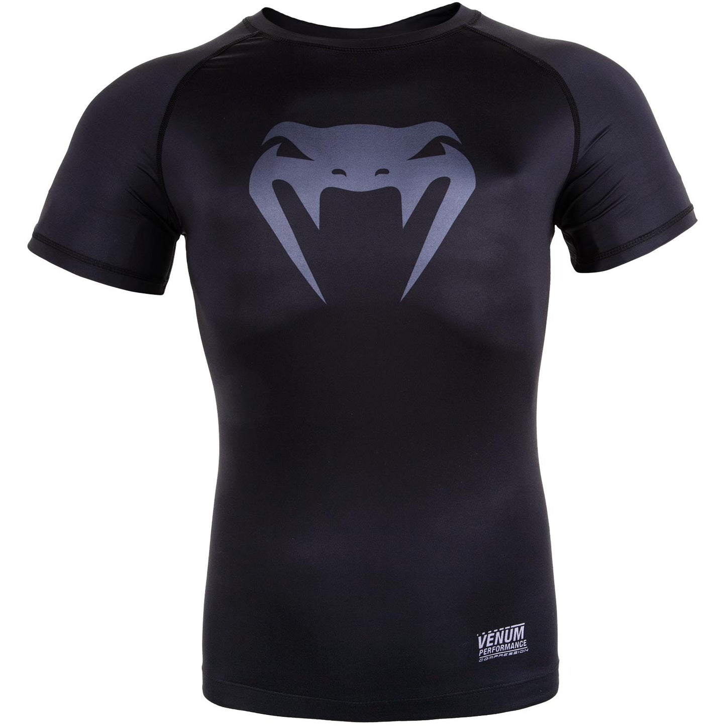 Venum Contender 3.0 Compression T-shirt - Short Sleeves - Black/Grey