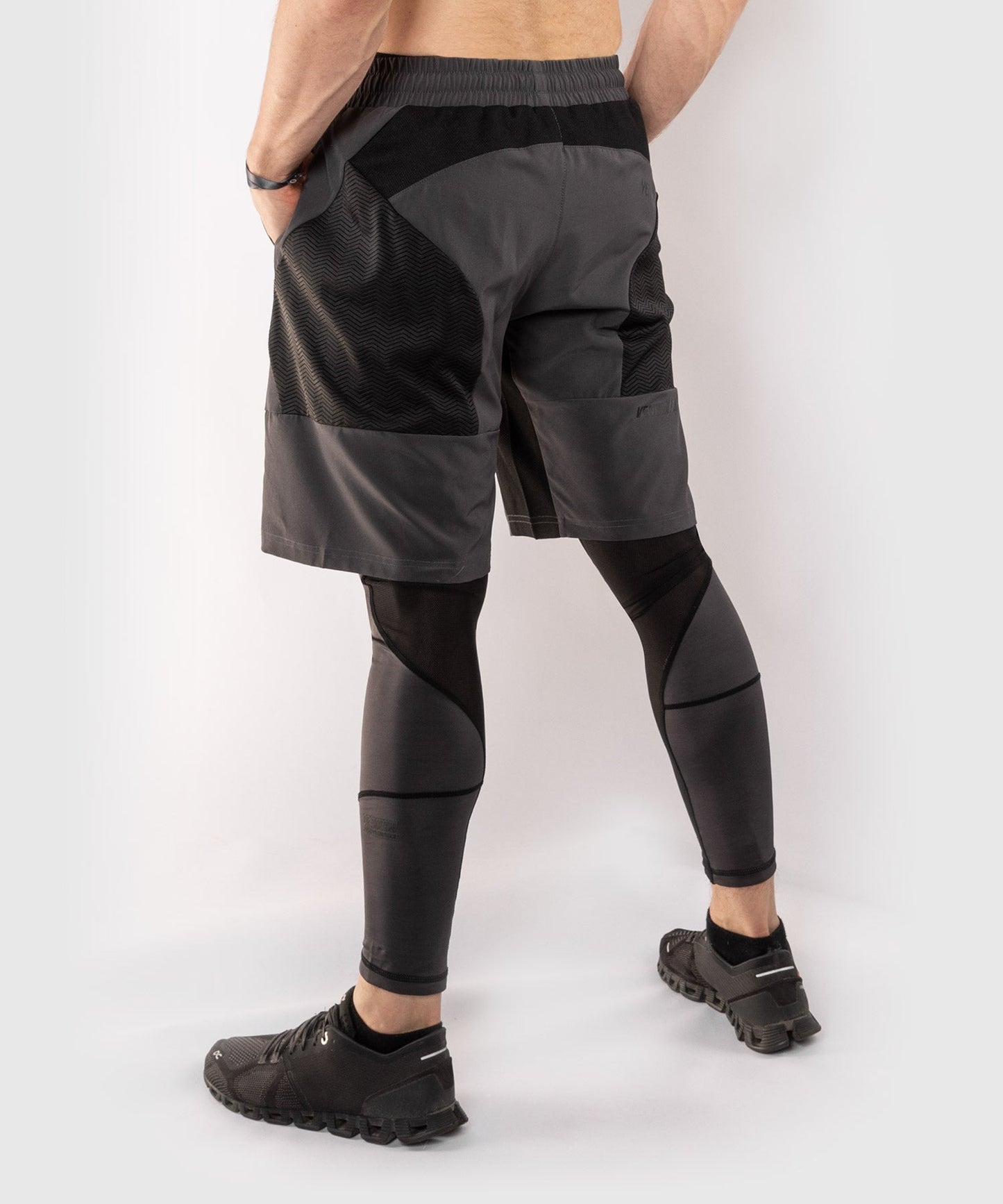 Venum G-Fit Training Shorts - Grey/Black